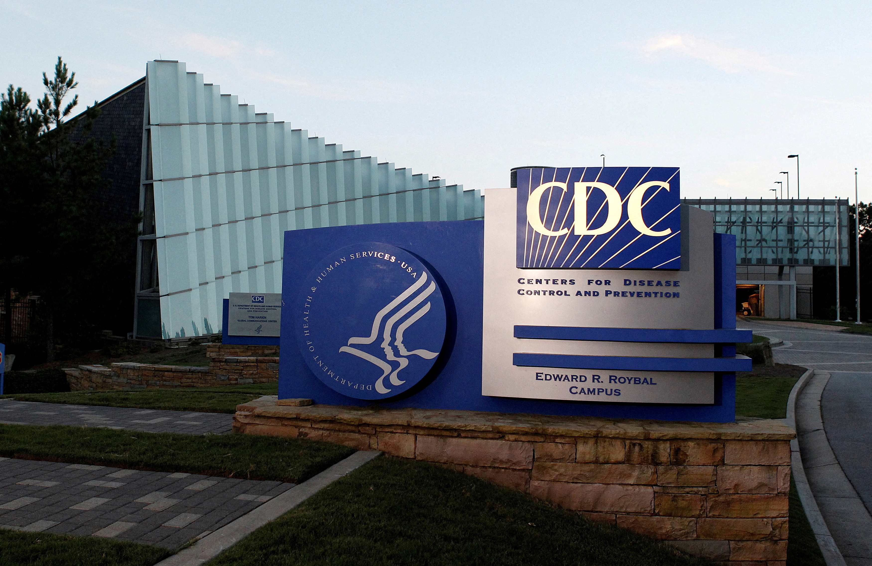 A general view of Centers for Disease Control and Prevention (CDC) headquarters in Atlanta