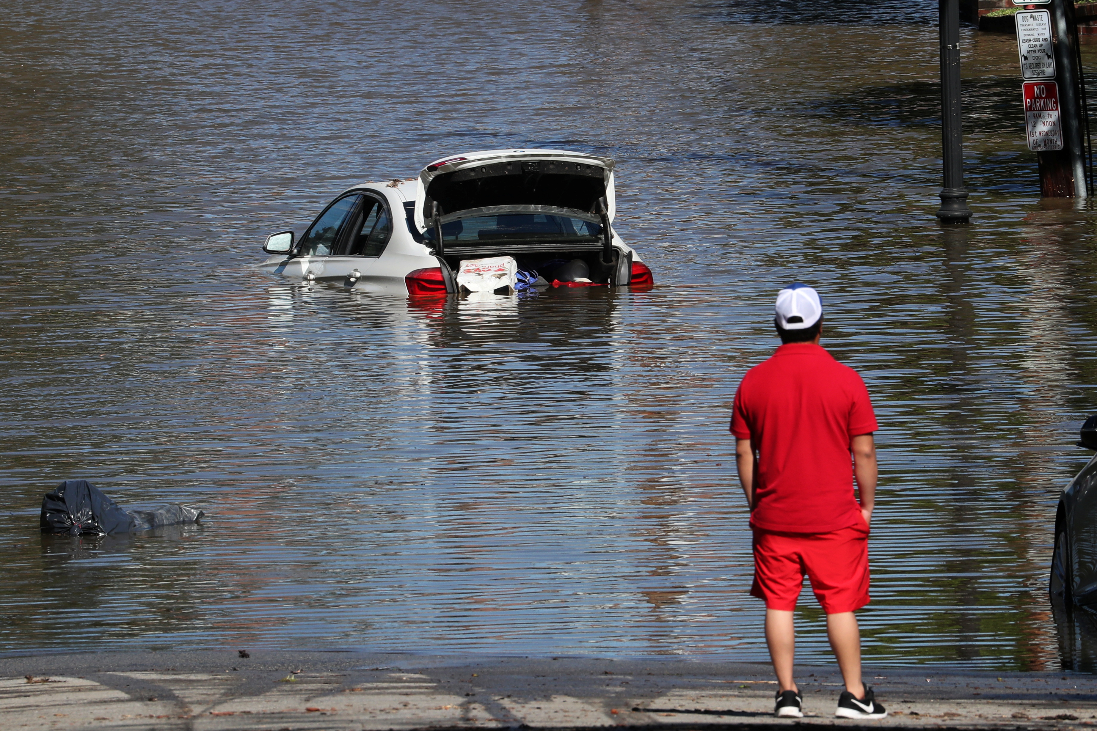 Six Weeks After Hurricane Ida Flood Water Closes Store, Vauxhall's