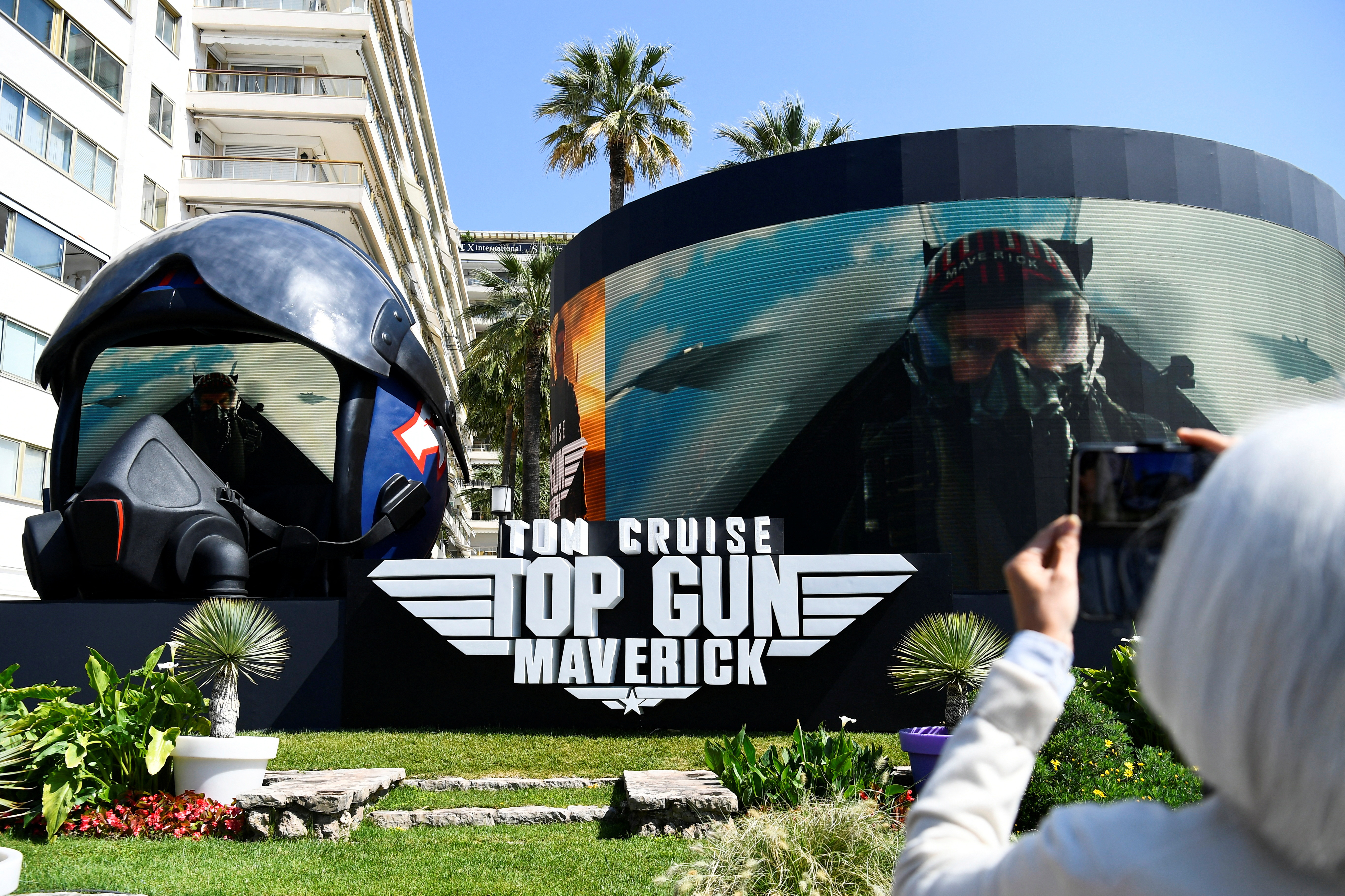 The 75th Cannes Film Festival - The Croisette and the film Top Gun: Maverick