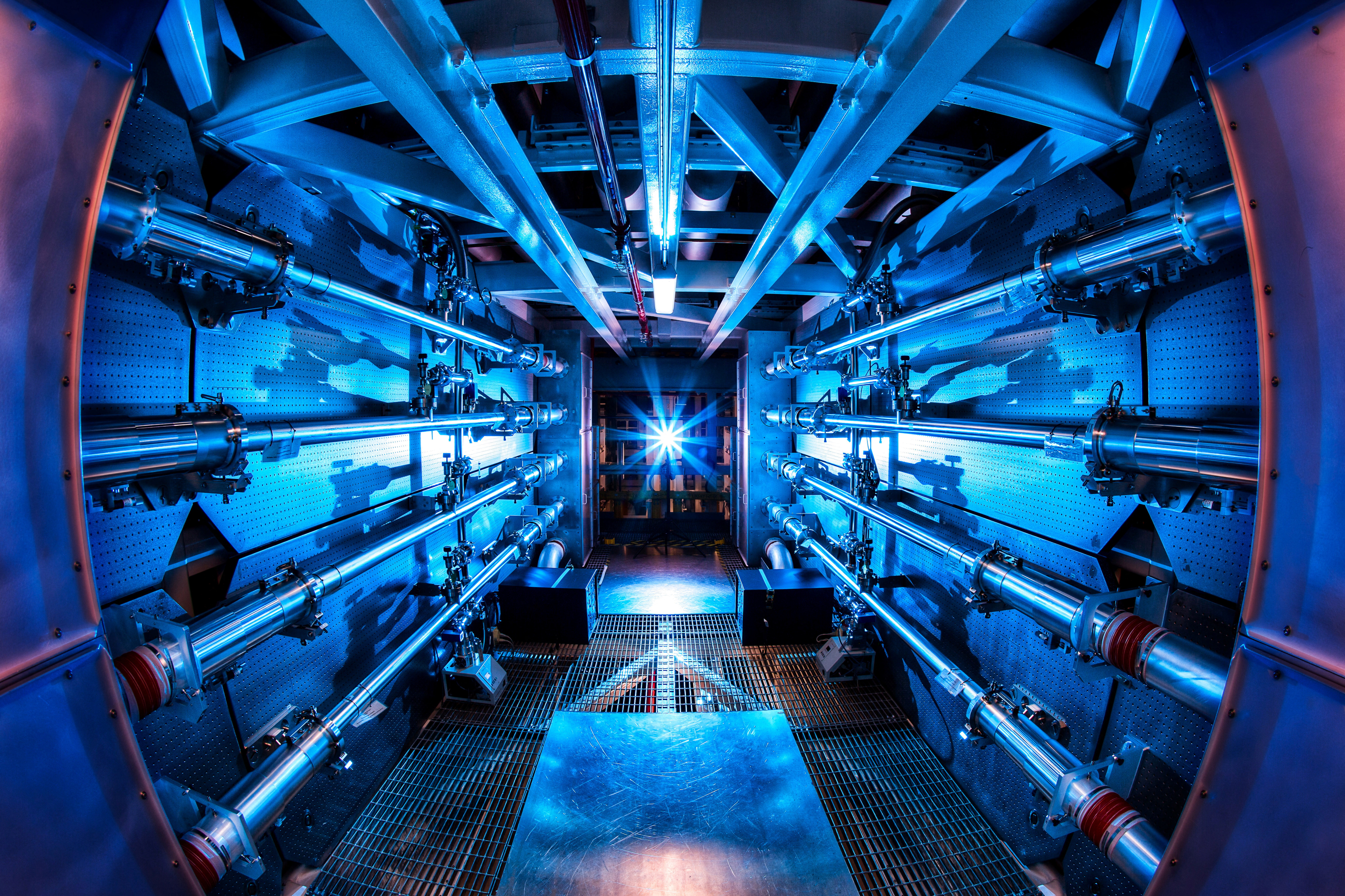 The National Ignition Facility’s preamplifier module increases the laser energy as it travels to the Target Chamber