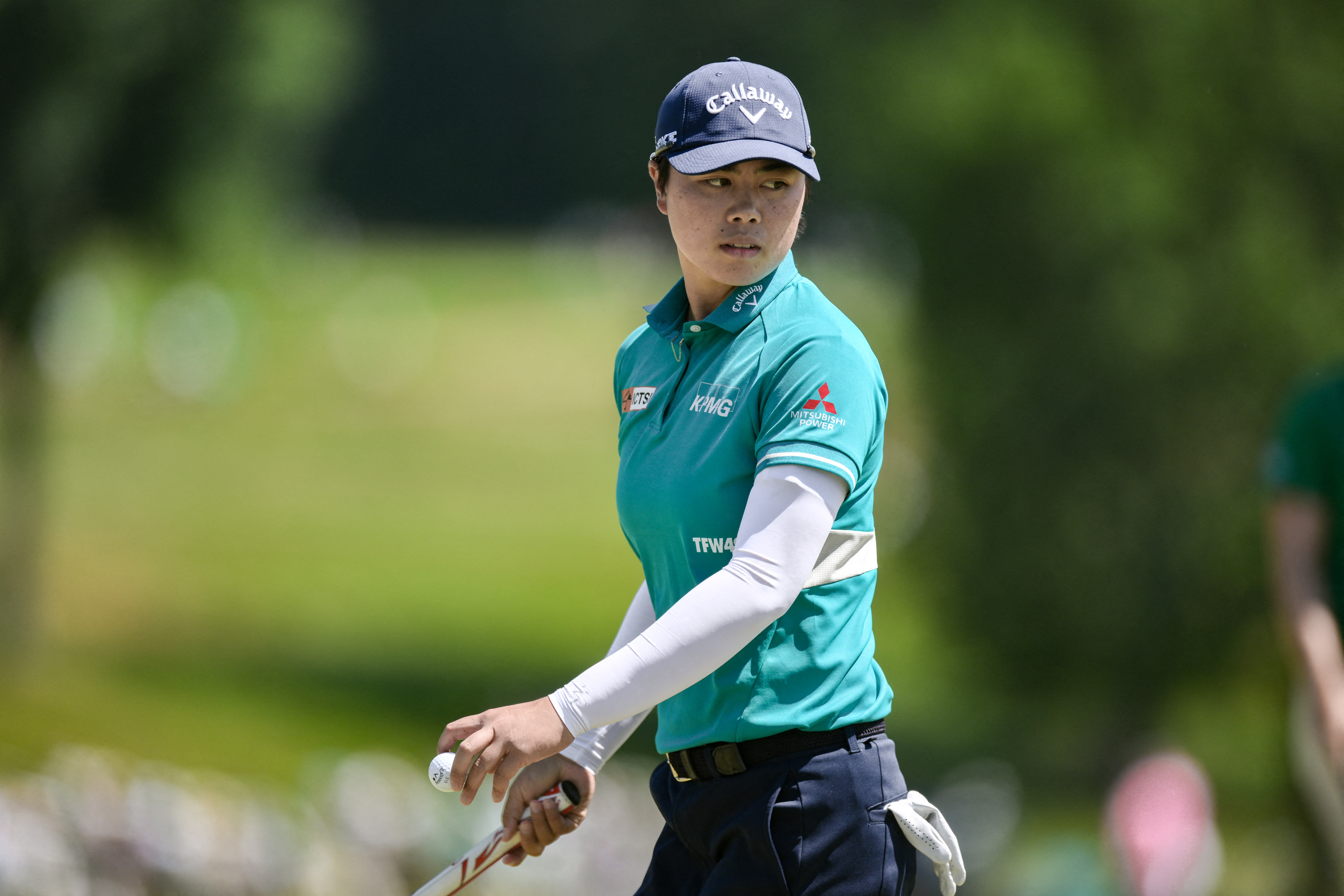 ゴルフ＝21年覇者の笹生は3位で予選通過、全米女子オープン