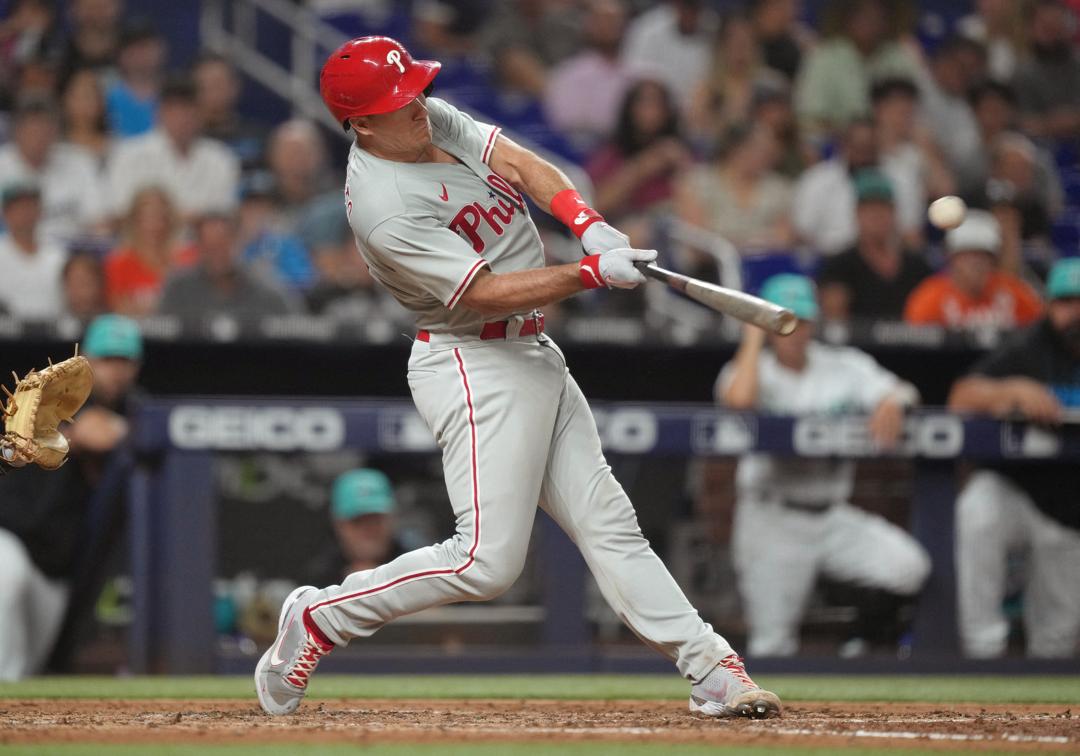 Cristian Pache's HR in ninth propels Phillies past Marlins