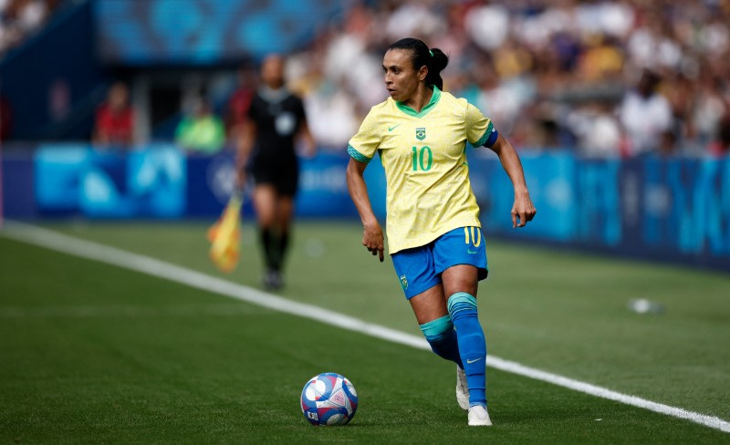 Football - Women's Group C - Brazil vs Japan