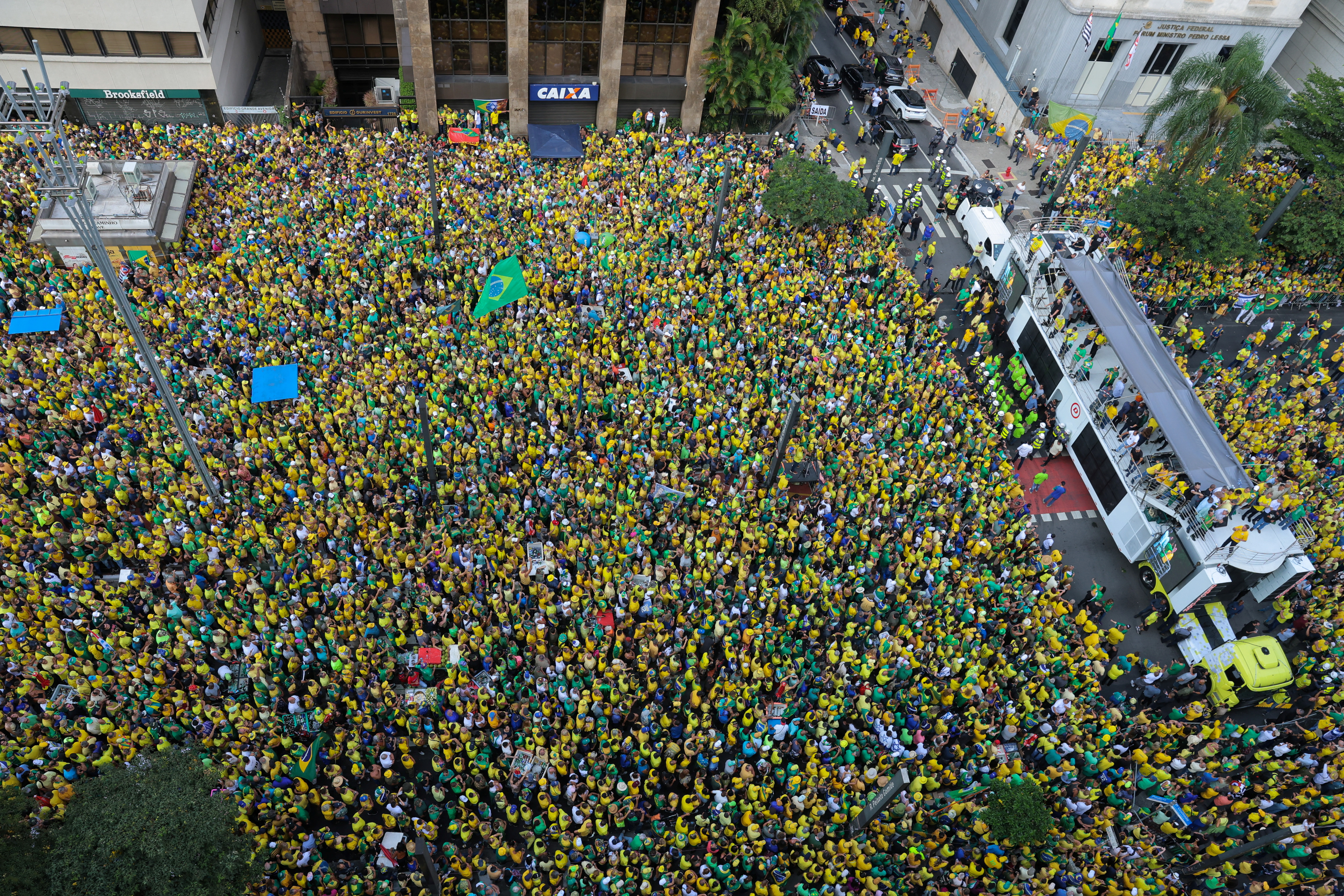 Protester Confidence in Brazil