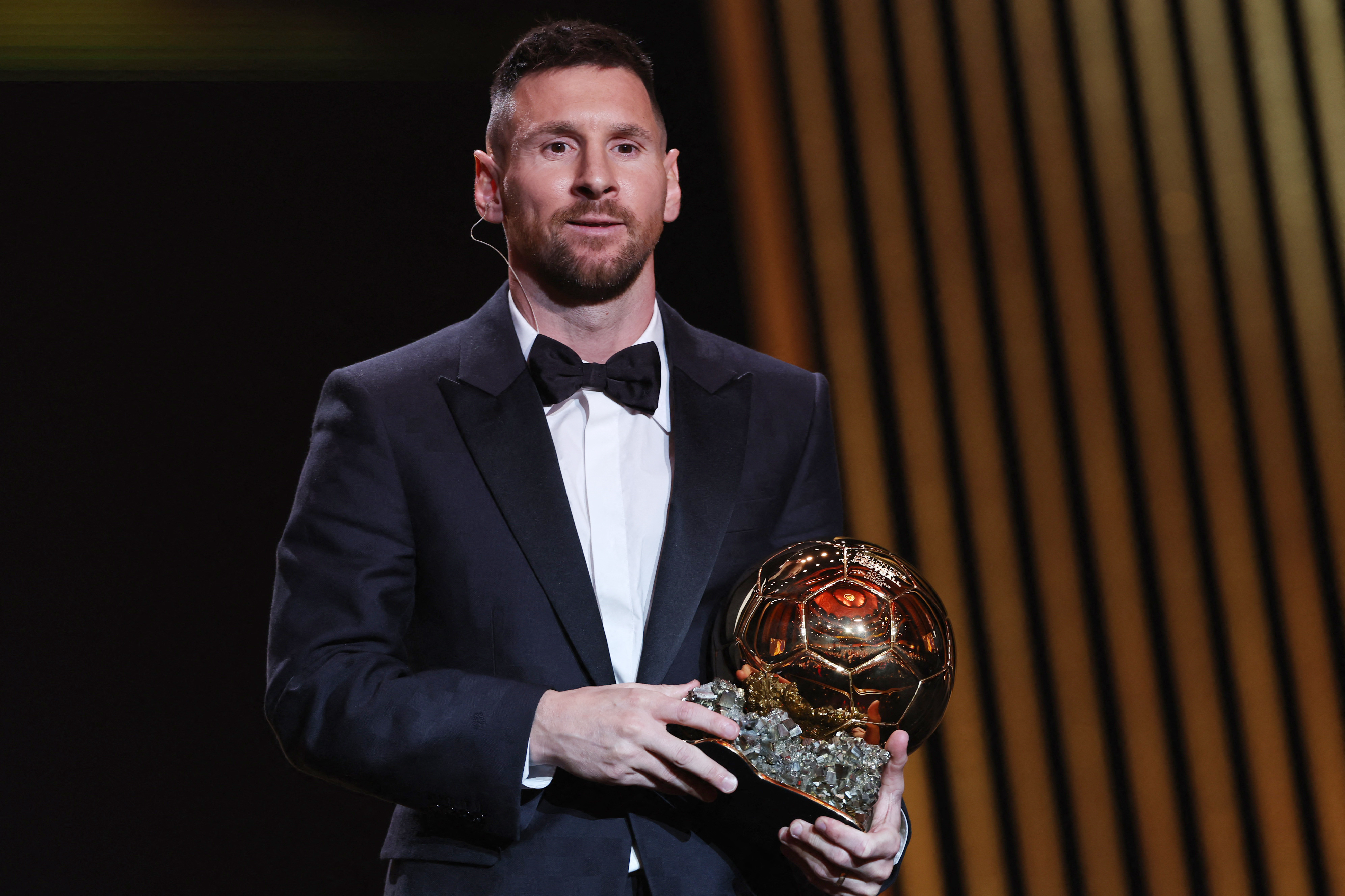 Messi wins award as best player at World Cup