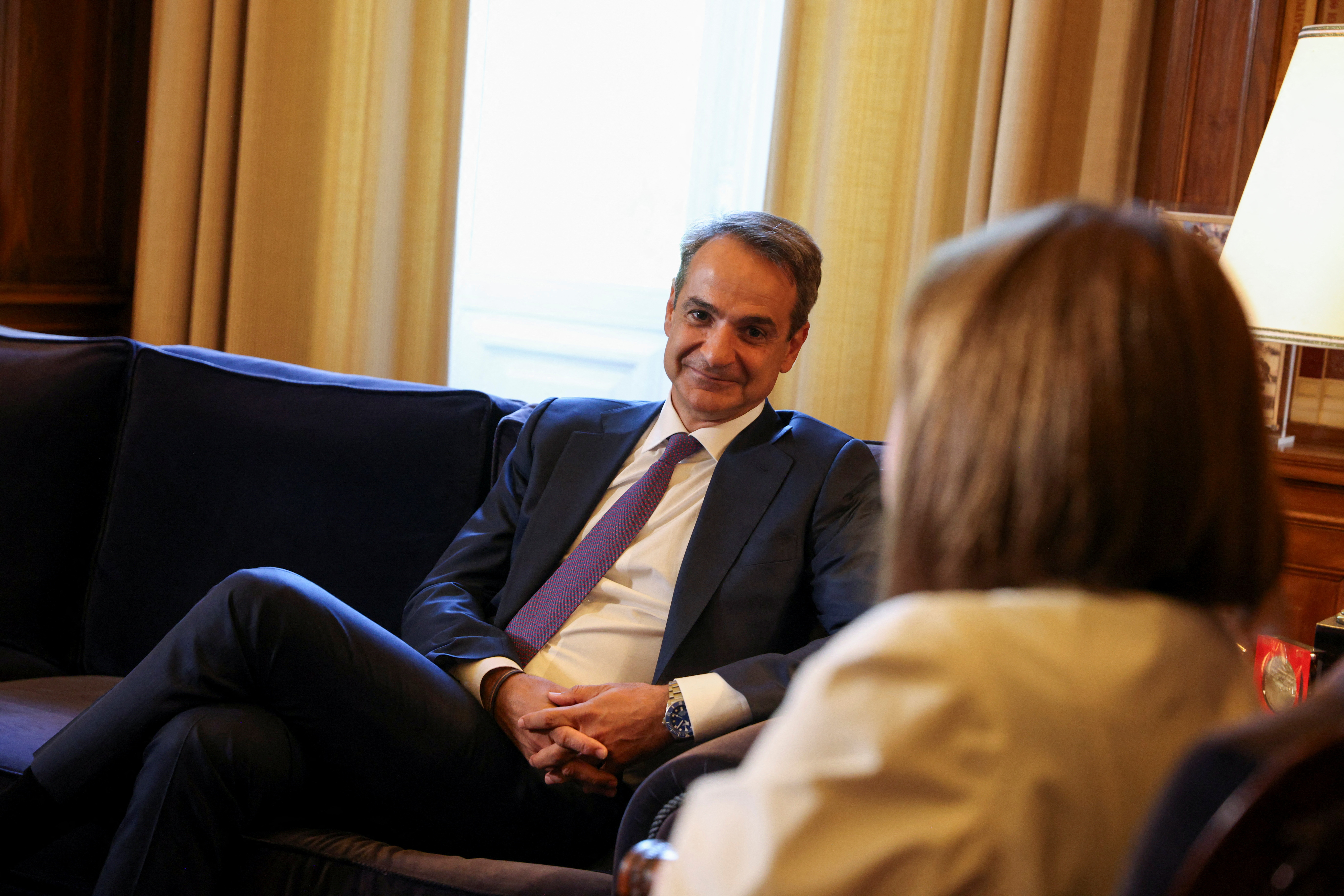 Newly elected Greek Prime Minister Mitsotakis to be handed mandate from Greek President, in Athens