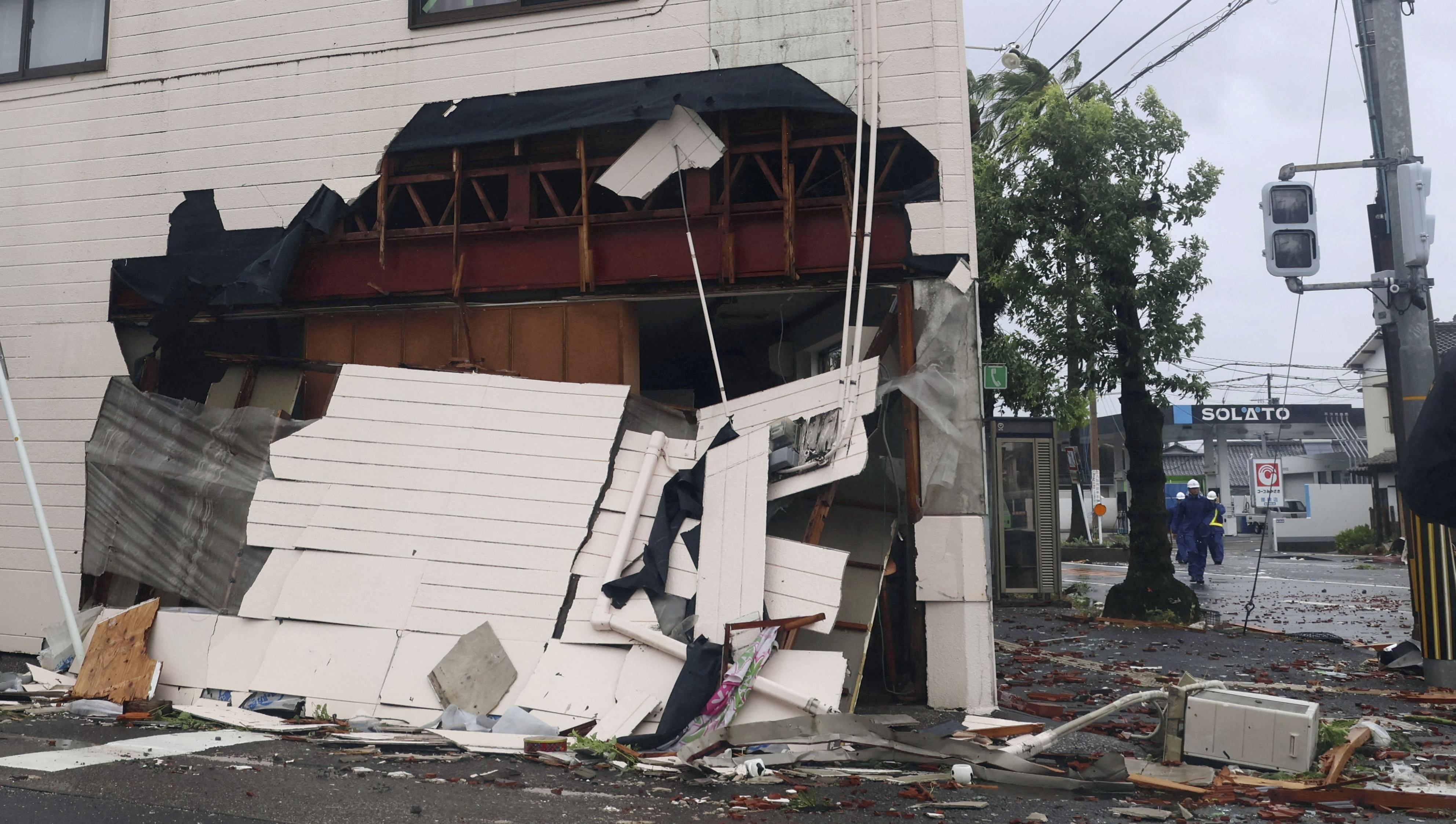 Typhoon Shanshan pummels Japan; millions told to evacuate | Reuters