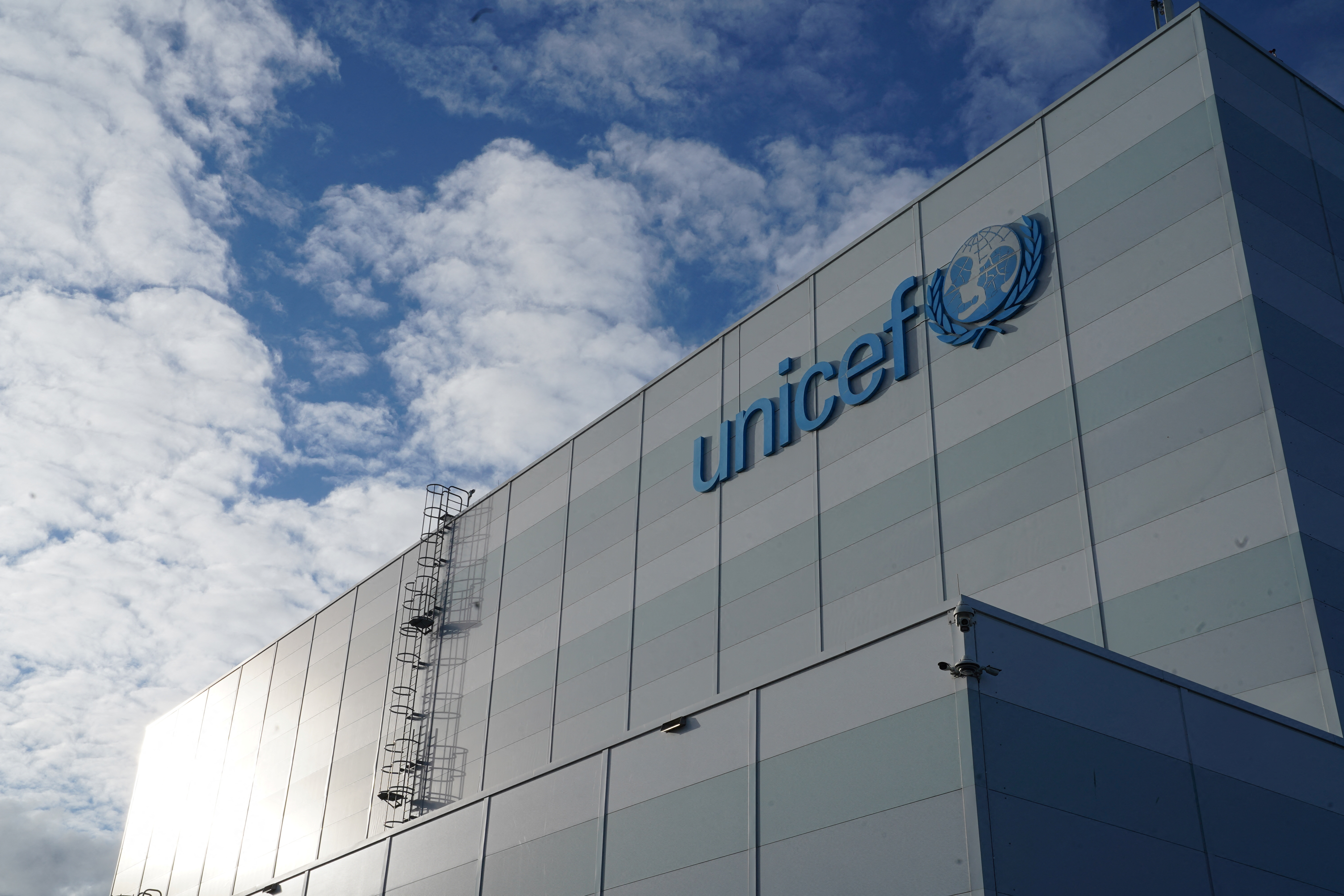 UNICEF's Copenhagen warehouse prepares aid for Gaza