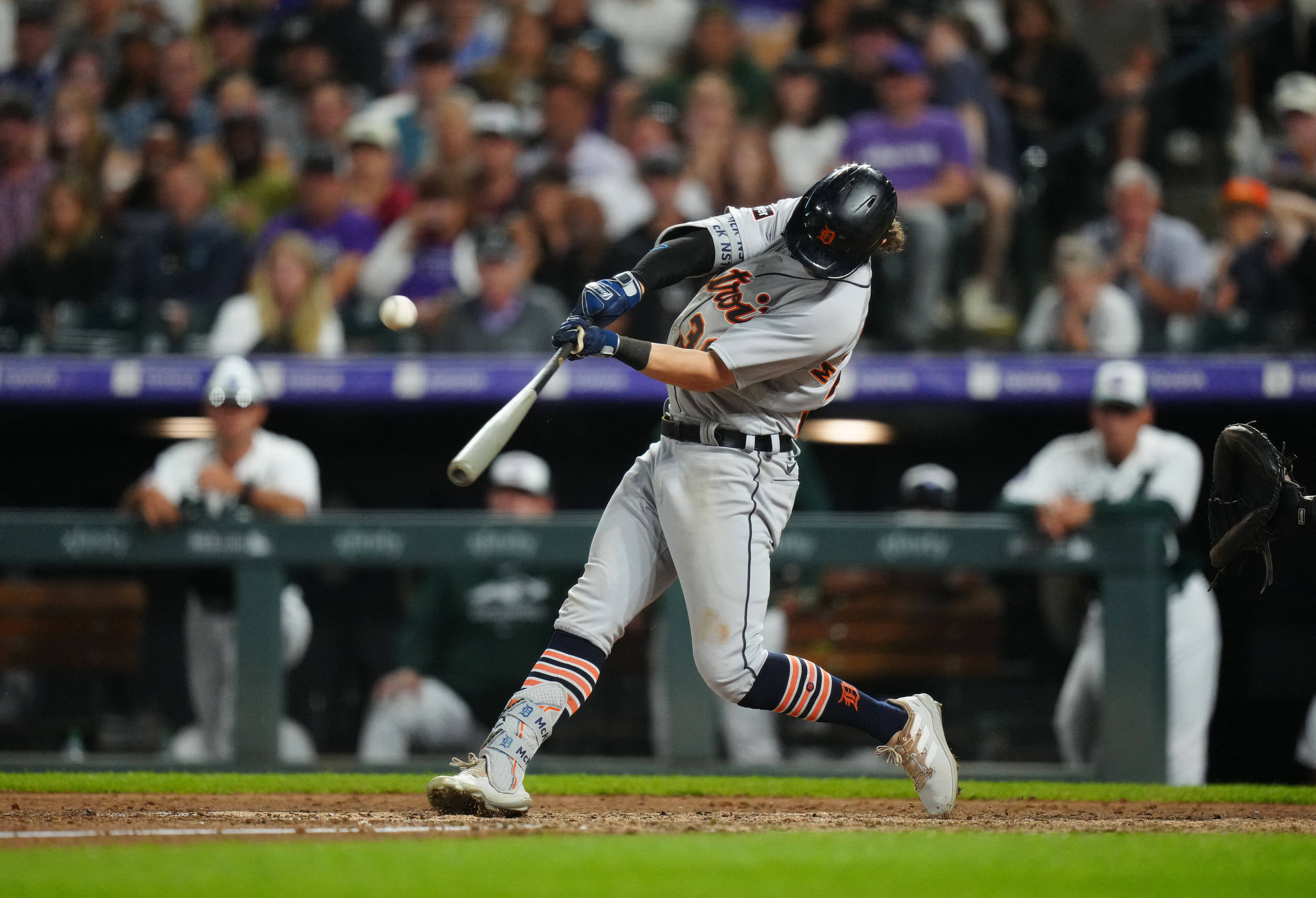 McKinstry hits 3-run homer in 10th inning, Tigers beat Rockies, 4-2 – The  Oakland Press