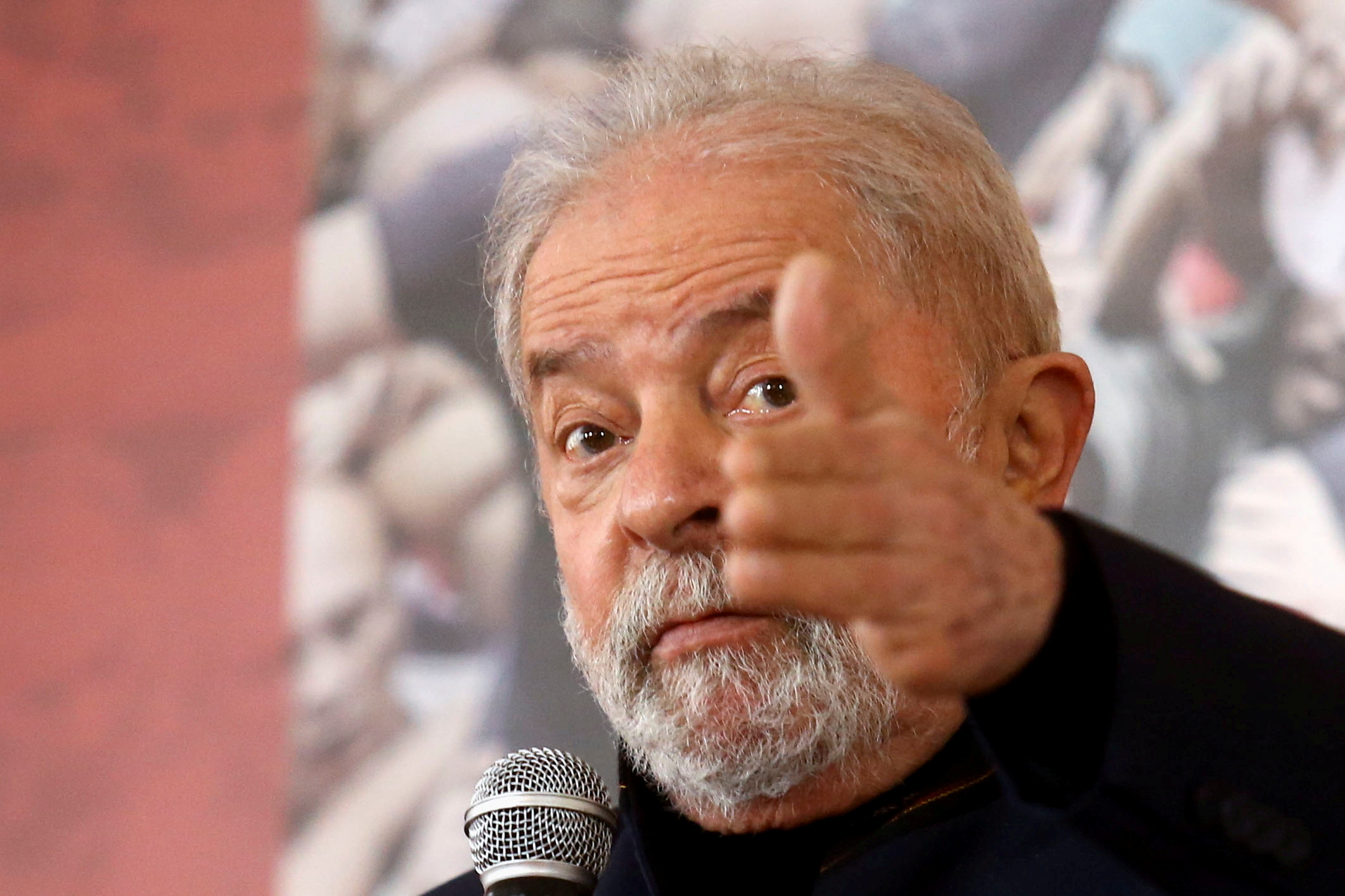 Former Brazilian President Lula da Silva attends book release in Sao Paulo