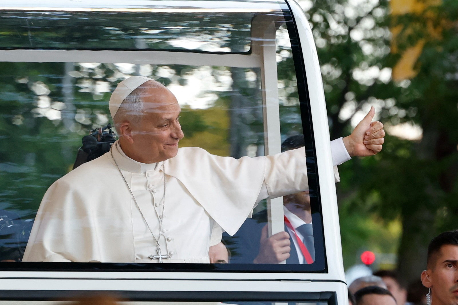 ローマ教皇がマドリードで講話 「神は貧しい人々と共におられる