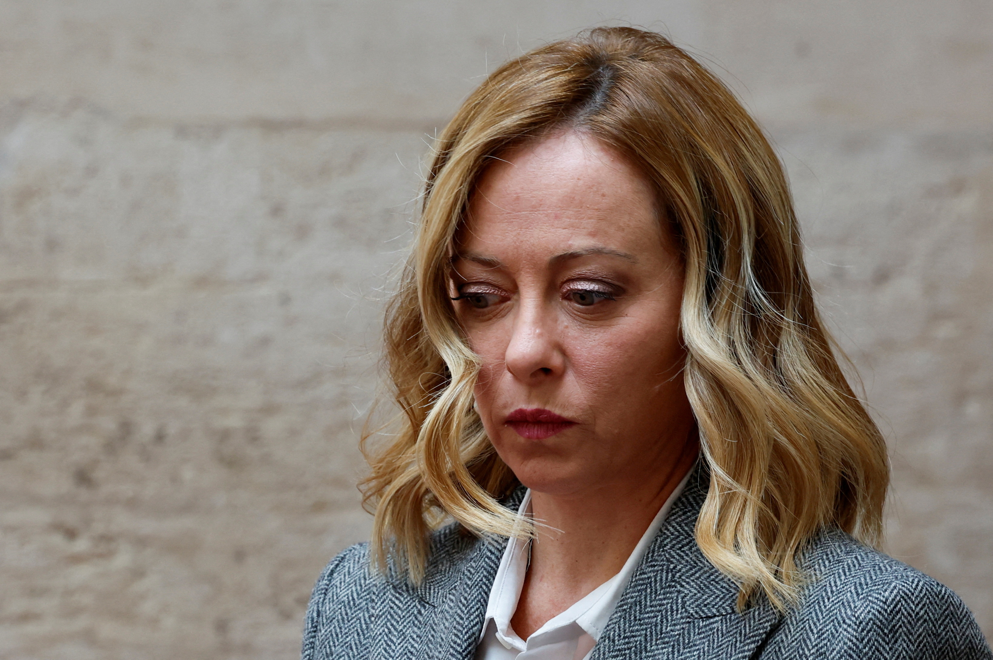 Italy's Meloni pays visit to exhibition on Tolkien, her youthful