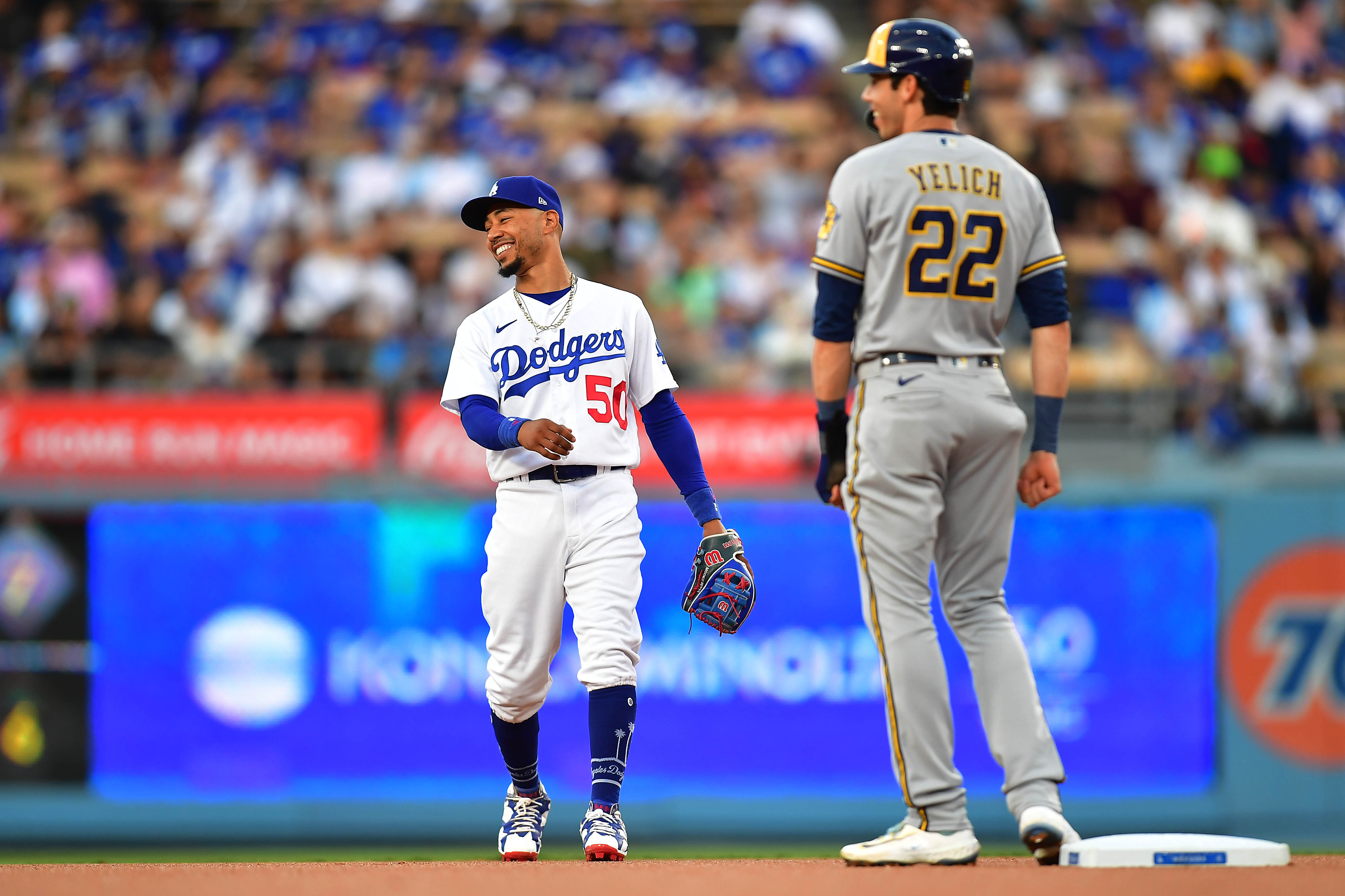 Dodgers beat Brewers, extend winning streak to 10 games - Los Angeles Times