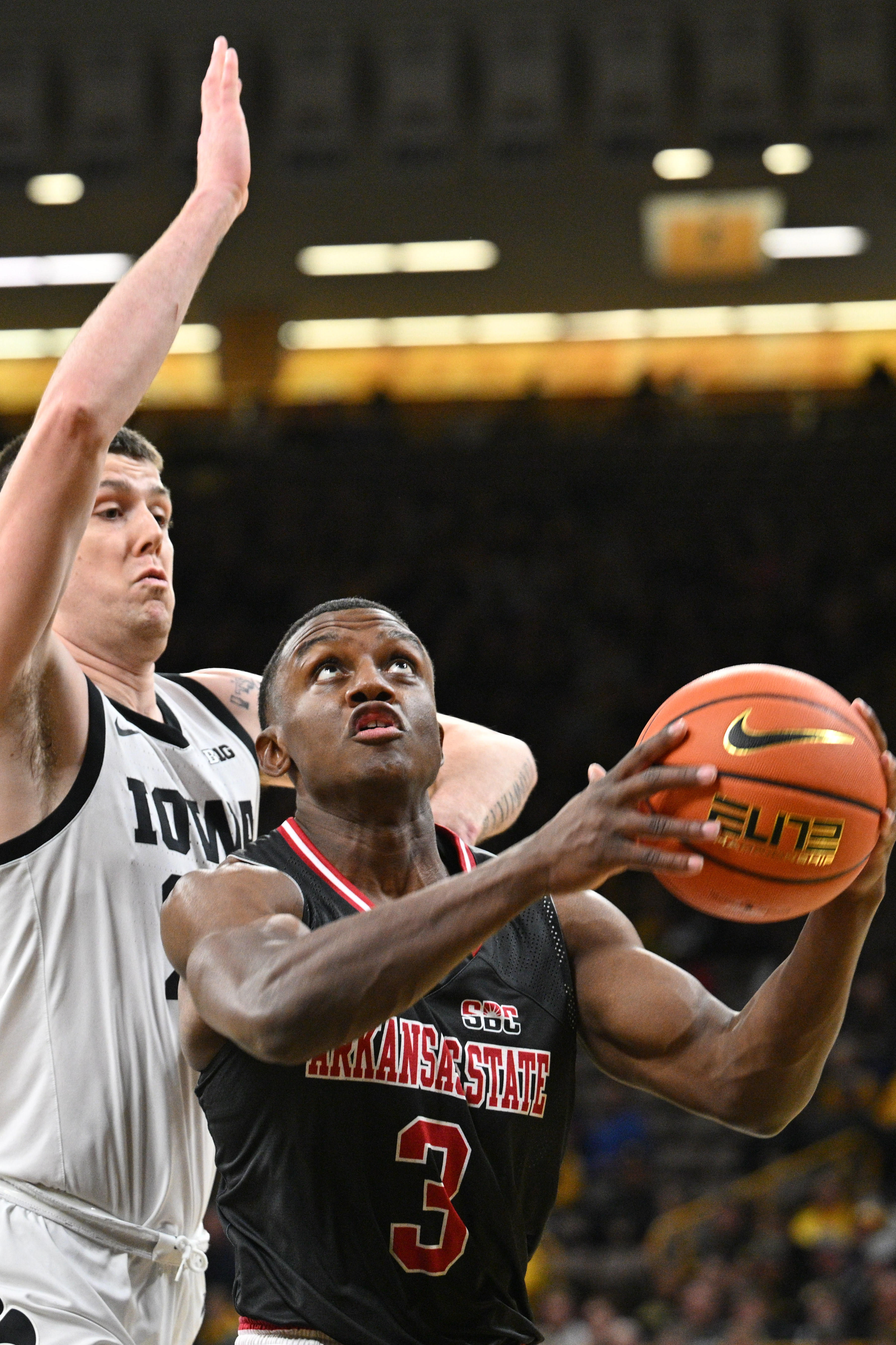 Iowa men's basketball scrapes by Arkansas State, 88-74, in game