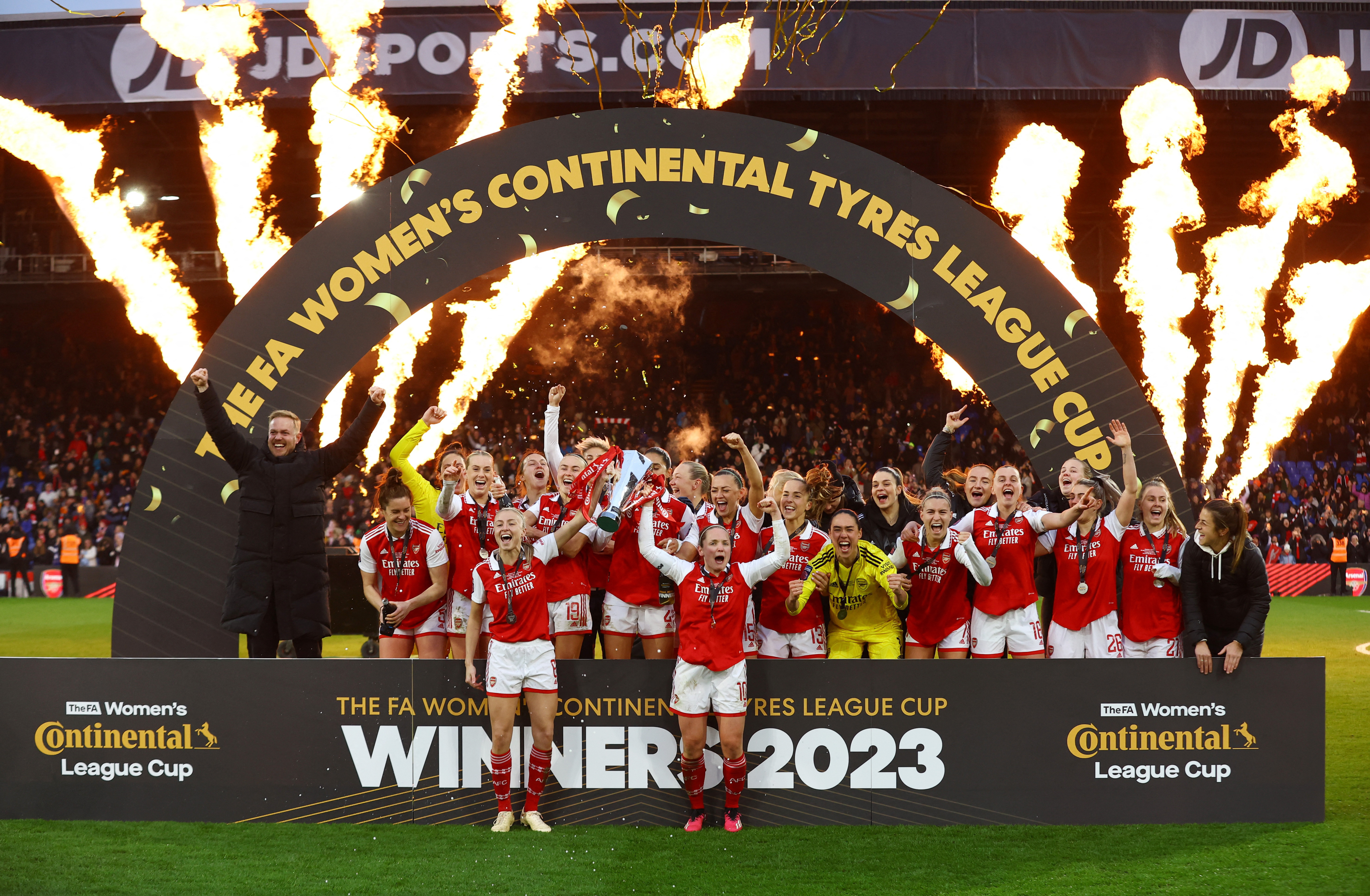 Arsenal beat Chelsea in FA Women's League Cup final - Futbol on