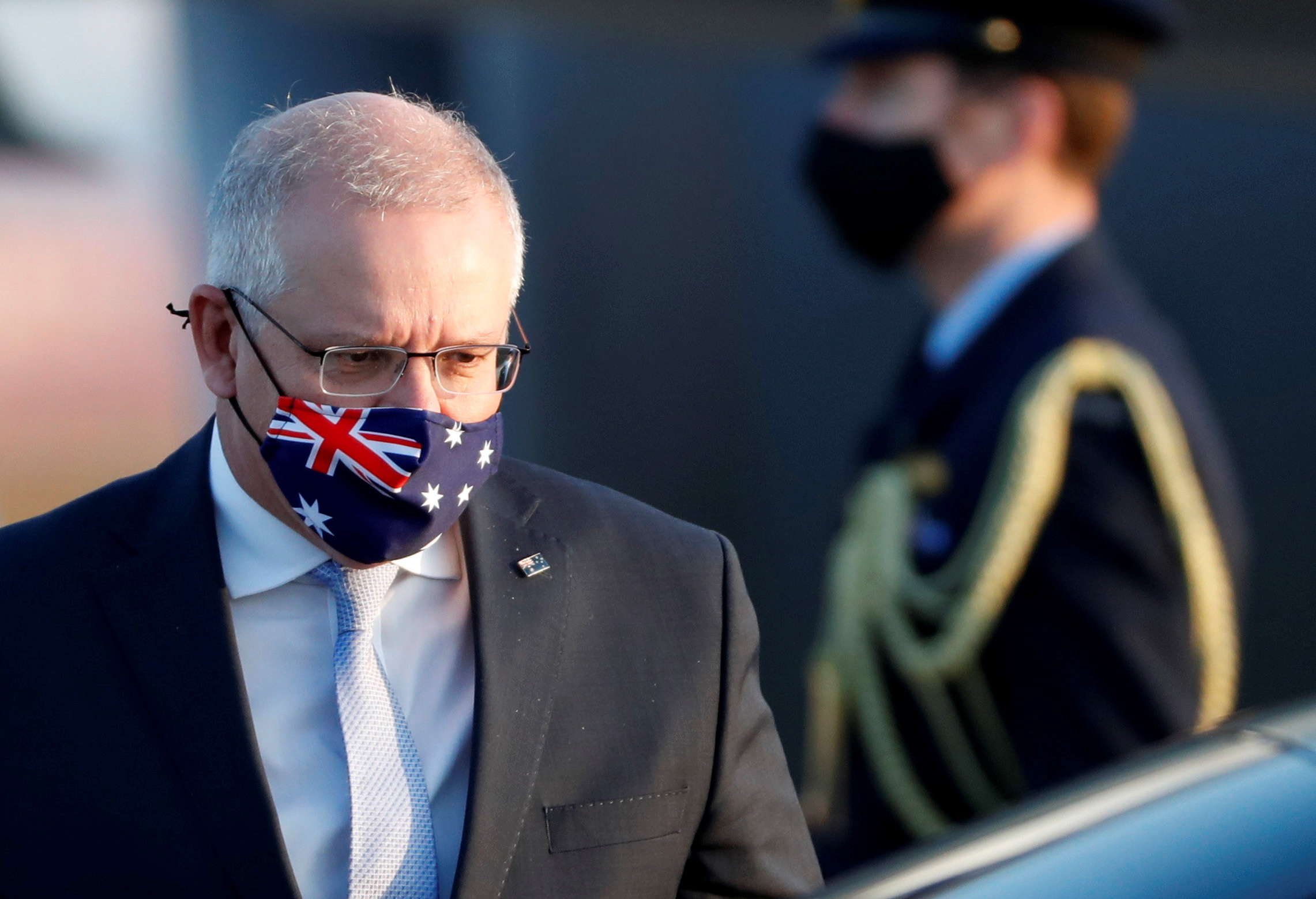 Australian Prime Minister Scott Morrison visits Tokyo