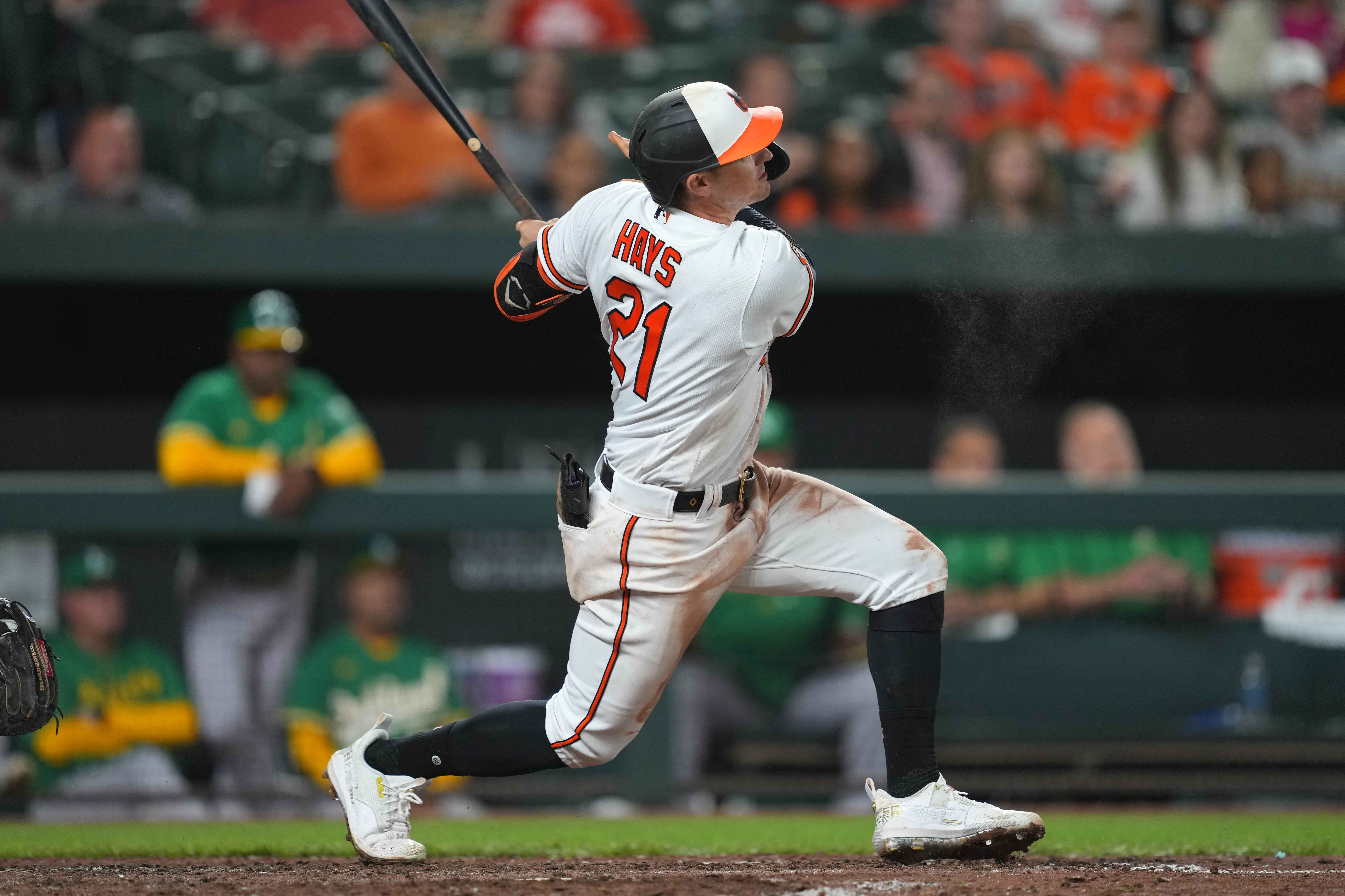 Mountcastle drives in 9 as Orioles outslug Oakland 12-8 - The San Diego  Union-Tribune