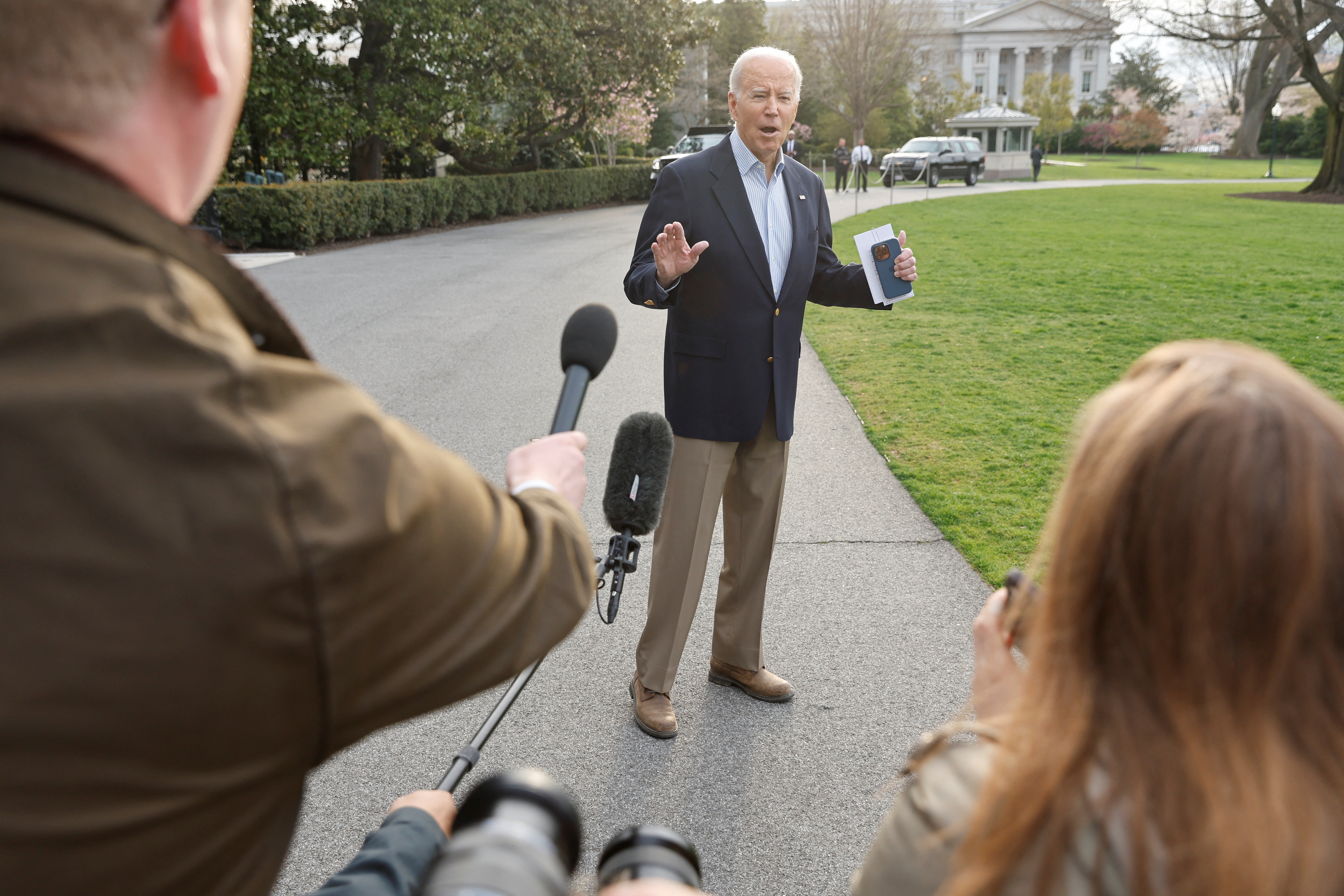 U.S. President Biden departs White House to visit Mississippi