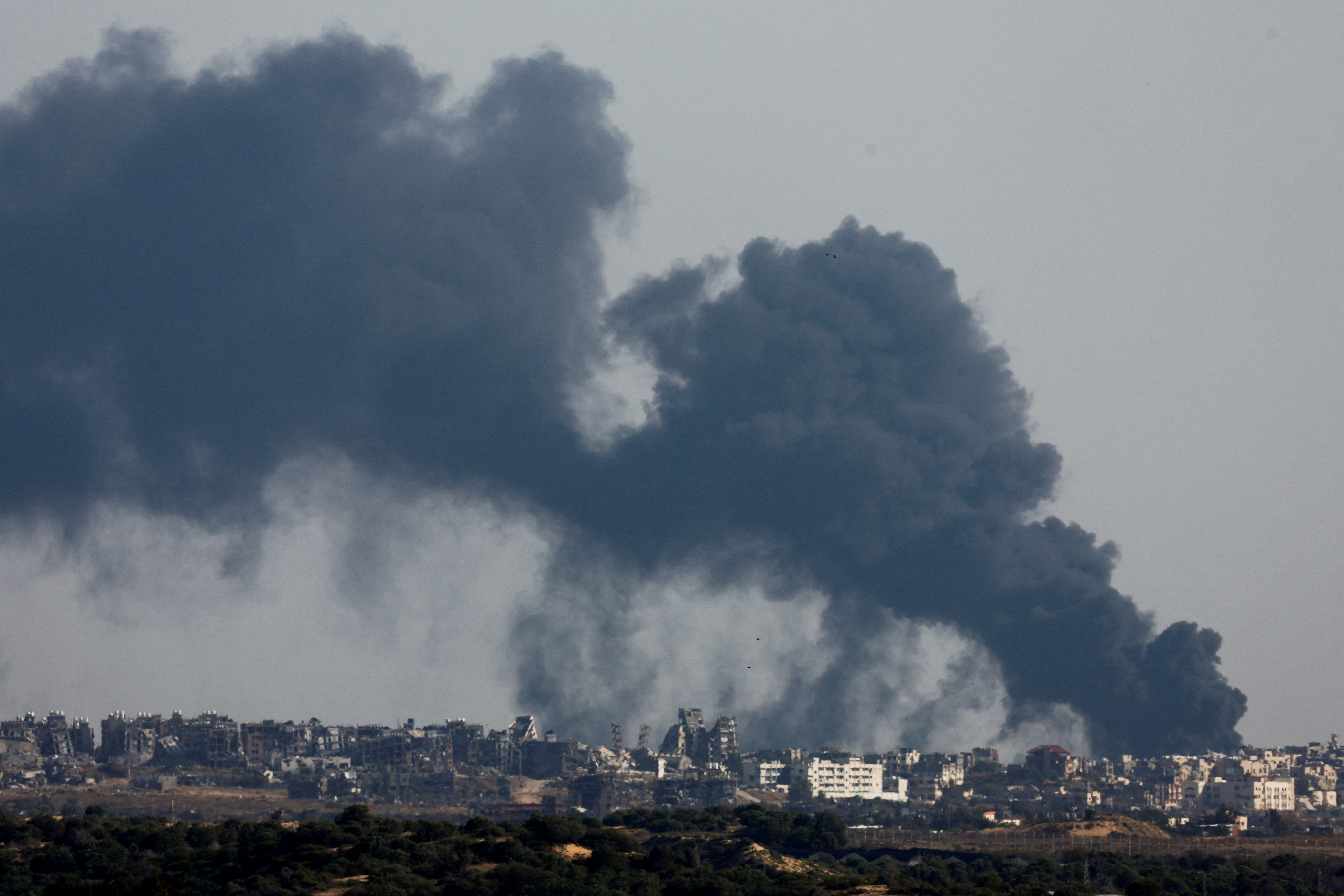 イスラエル軍、ガザ北部に戦車再投入　ハマスが戦闘員再結集か