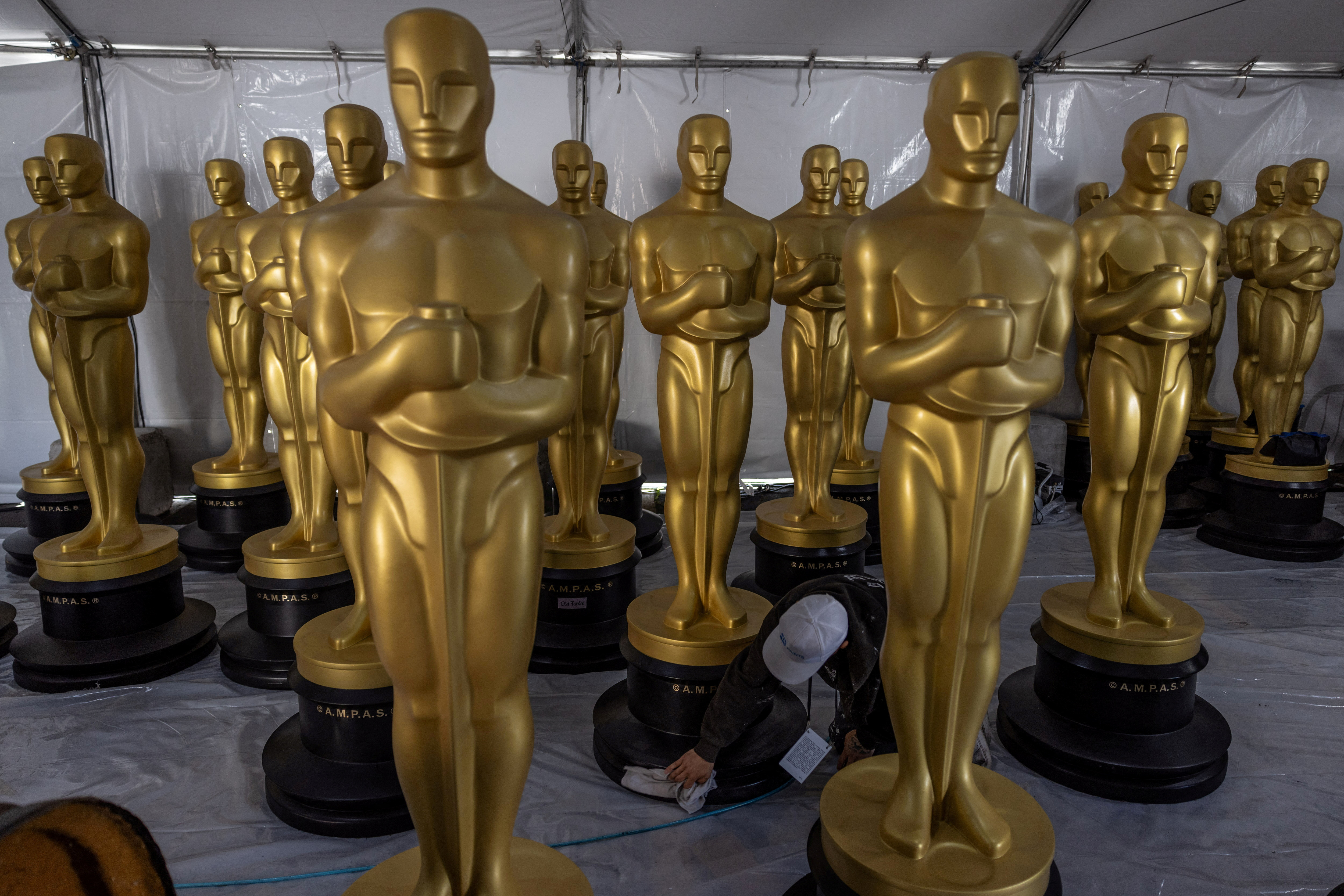 Preparations for the 96th Academy Awards Awards