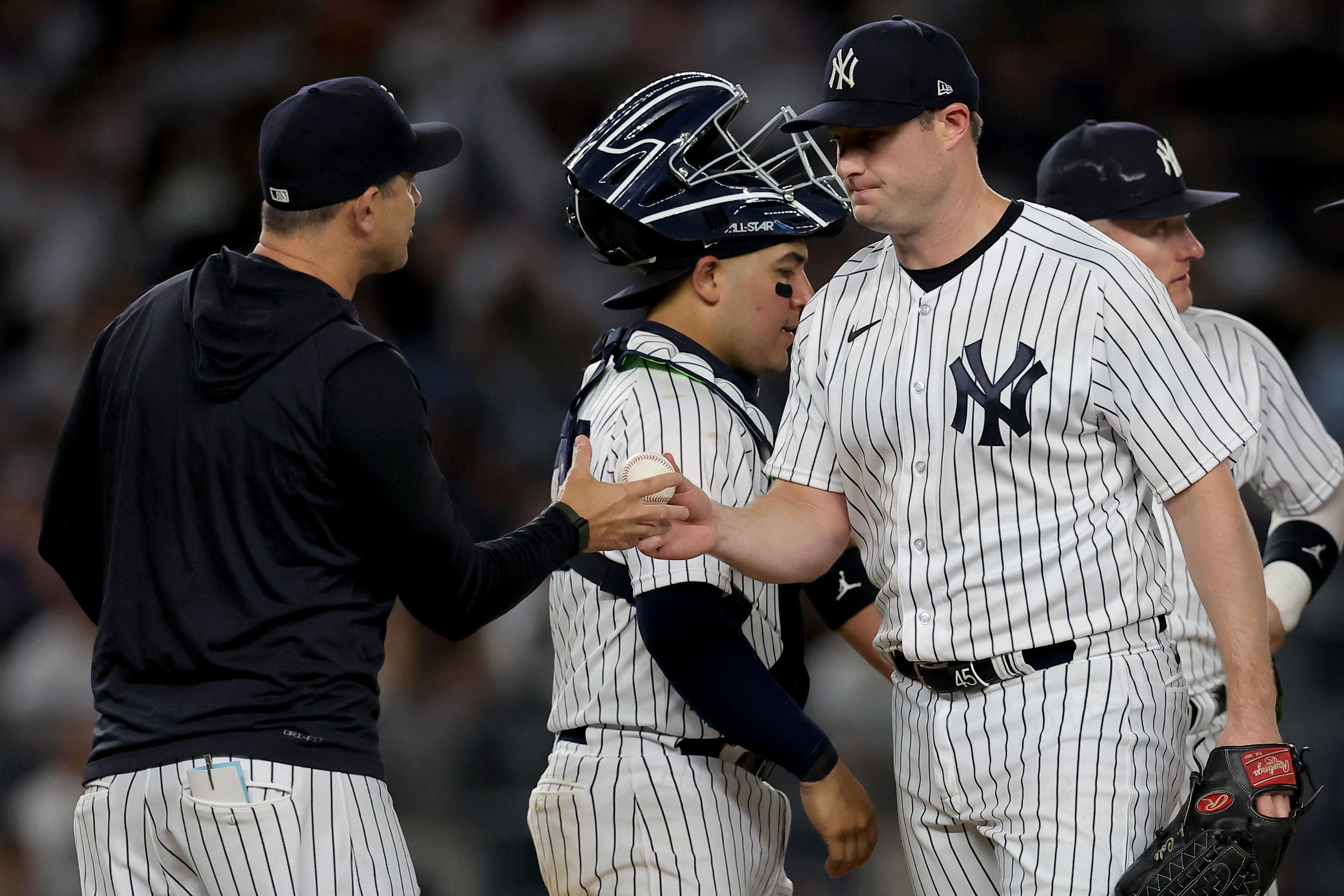 Gerrit Cole guides Yankees to skid-ending win over M's