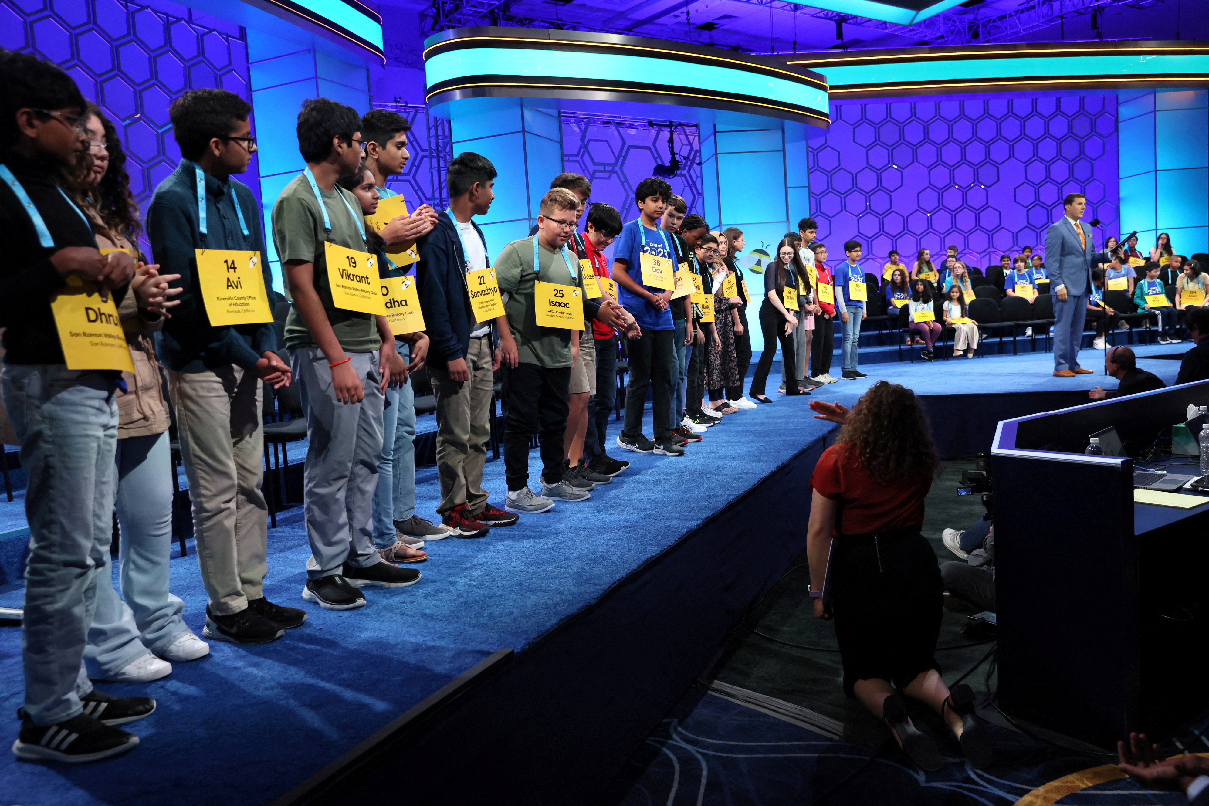 Scenes from the National Spelling Bee in National Harbor, U.S
