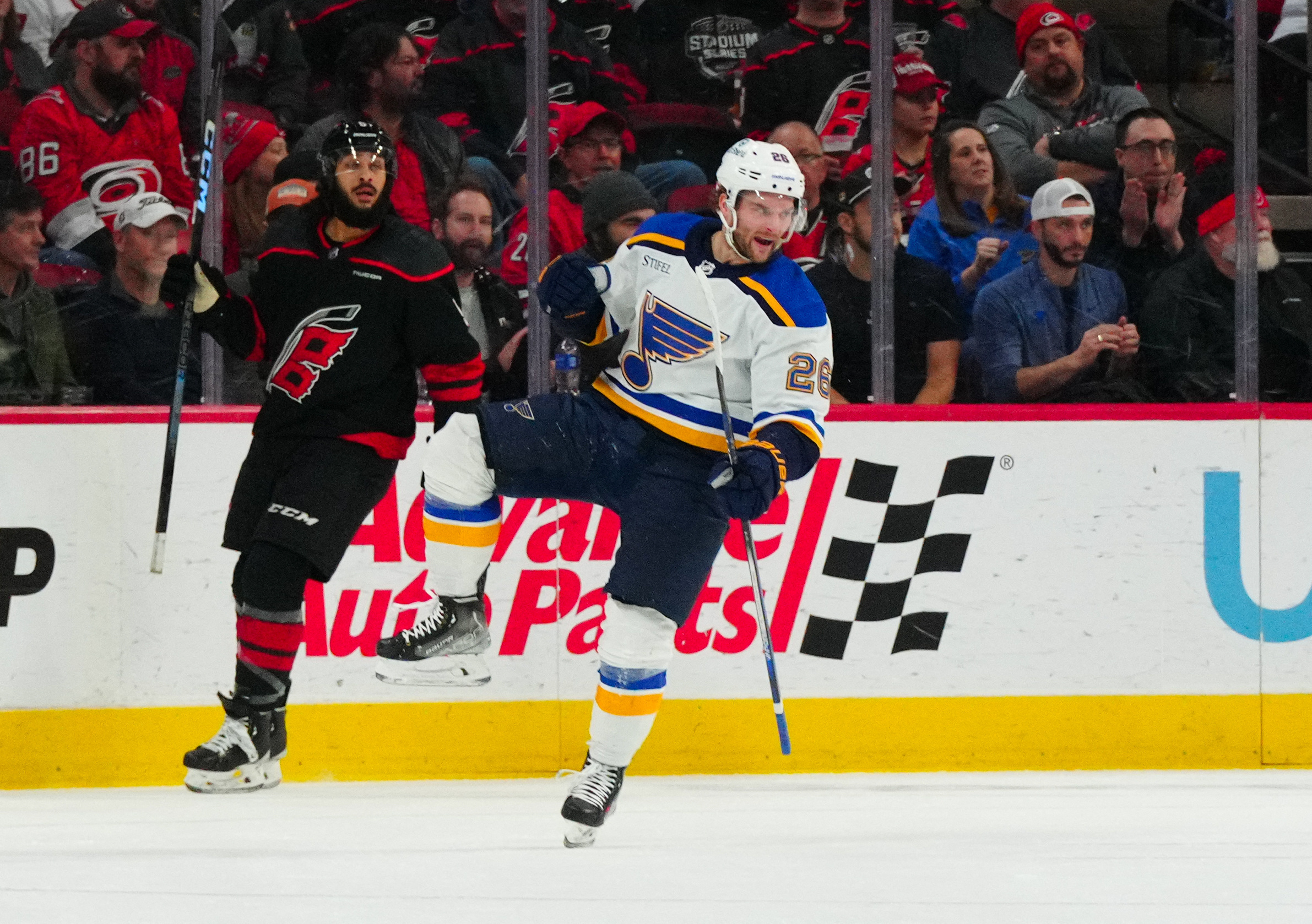 Blues Break Through In Shootout, Defeat Hurricanes | Reuters