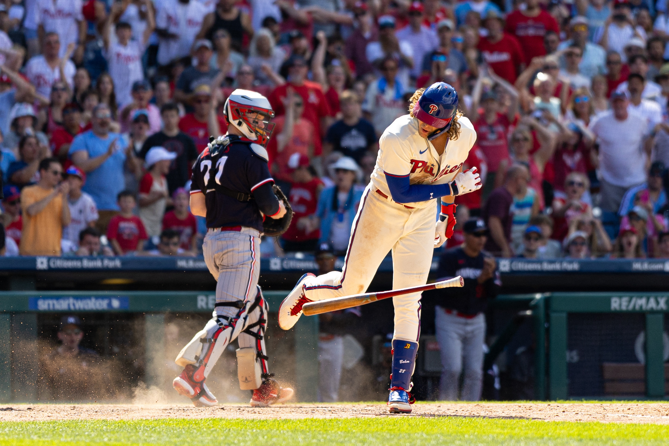 Gray strikes out 7, Luplow homers and the Twins beat the Phillies