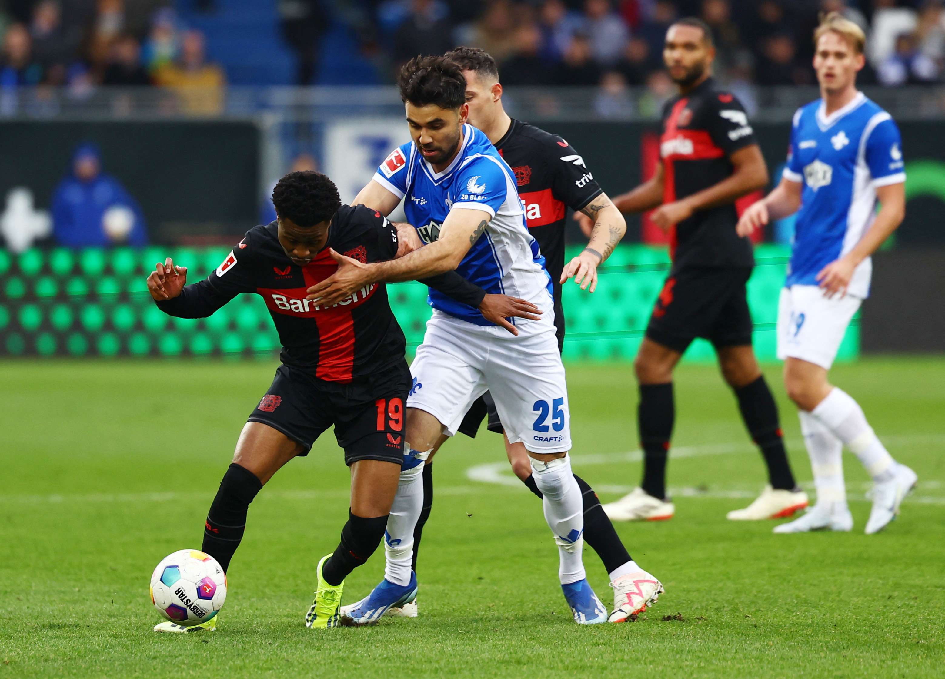 Tella Double Steers Leverkusen To 2-0 Win At Darmstadt | Reuters