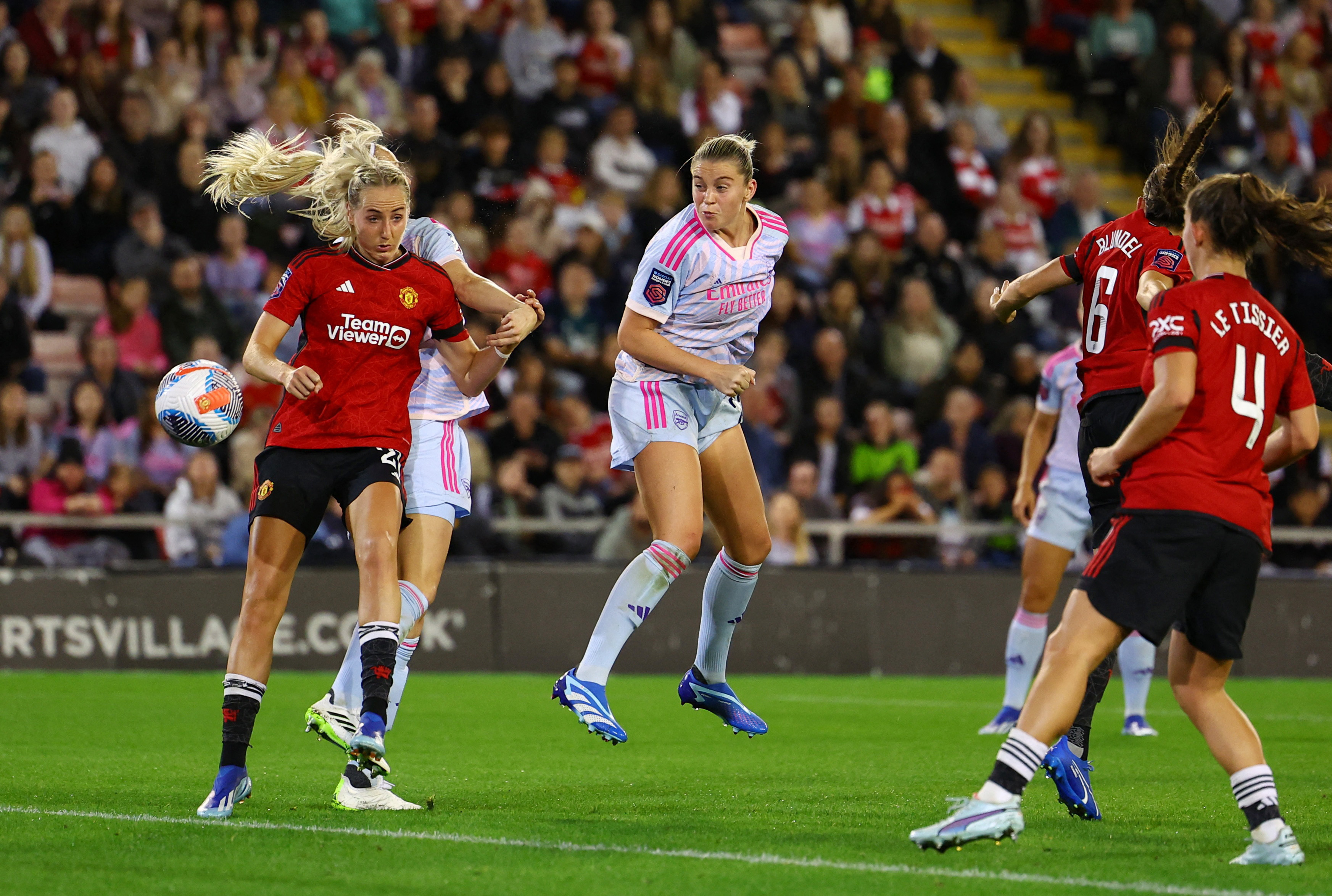 Arsenal Women vs Manchester United combined WSL XI