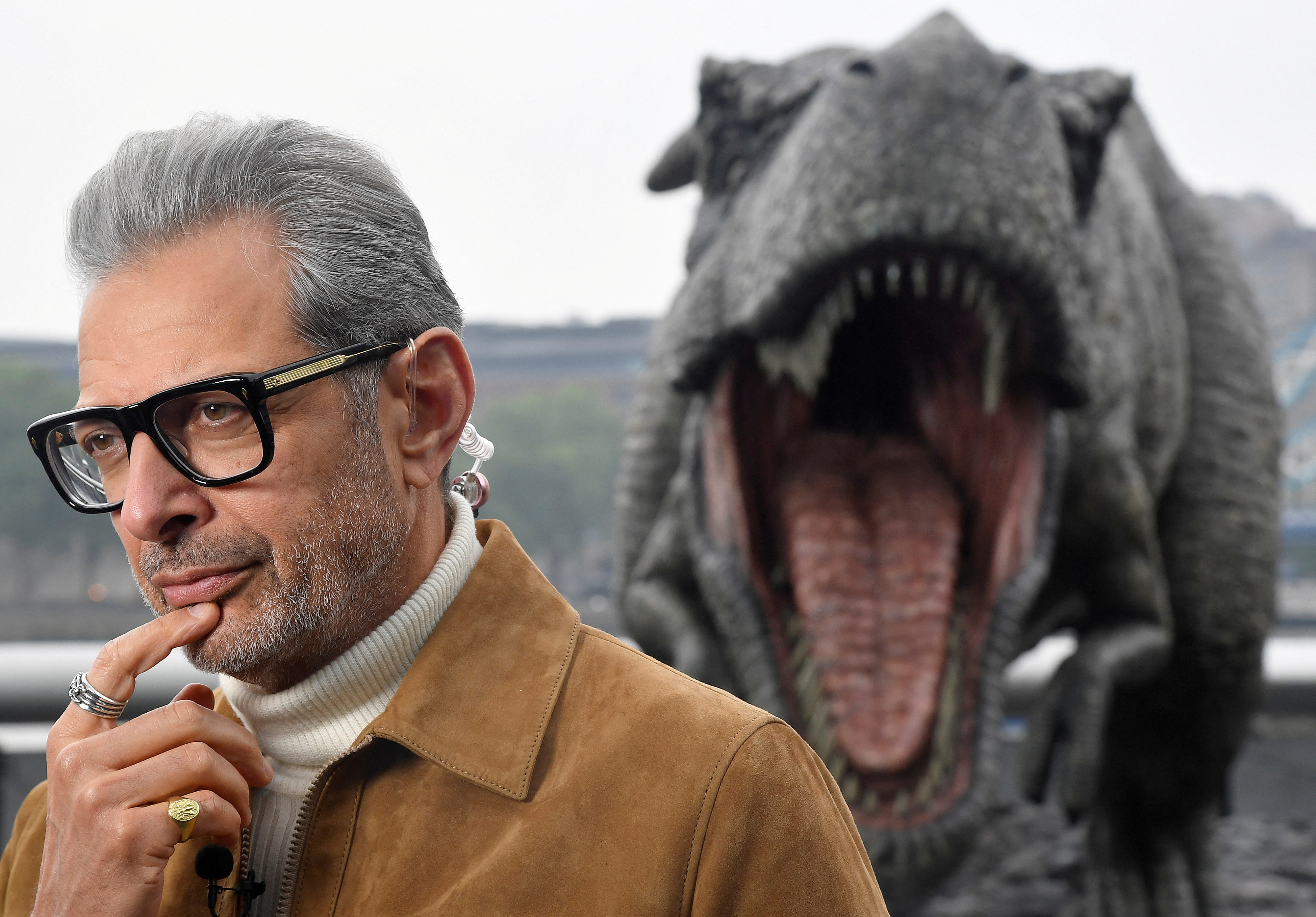 Cast member Goldblum attends photocall to promote the forthcoming film 'Jurassic World: Fallen Kingdom' in London, Britain