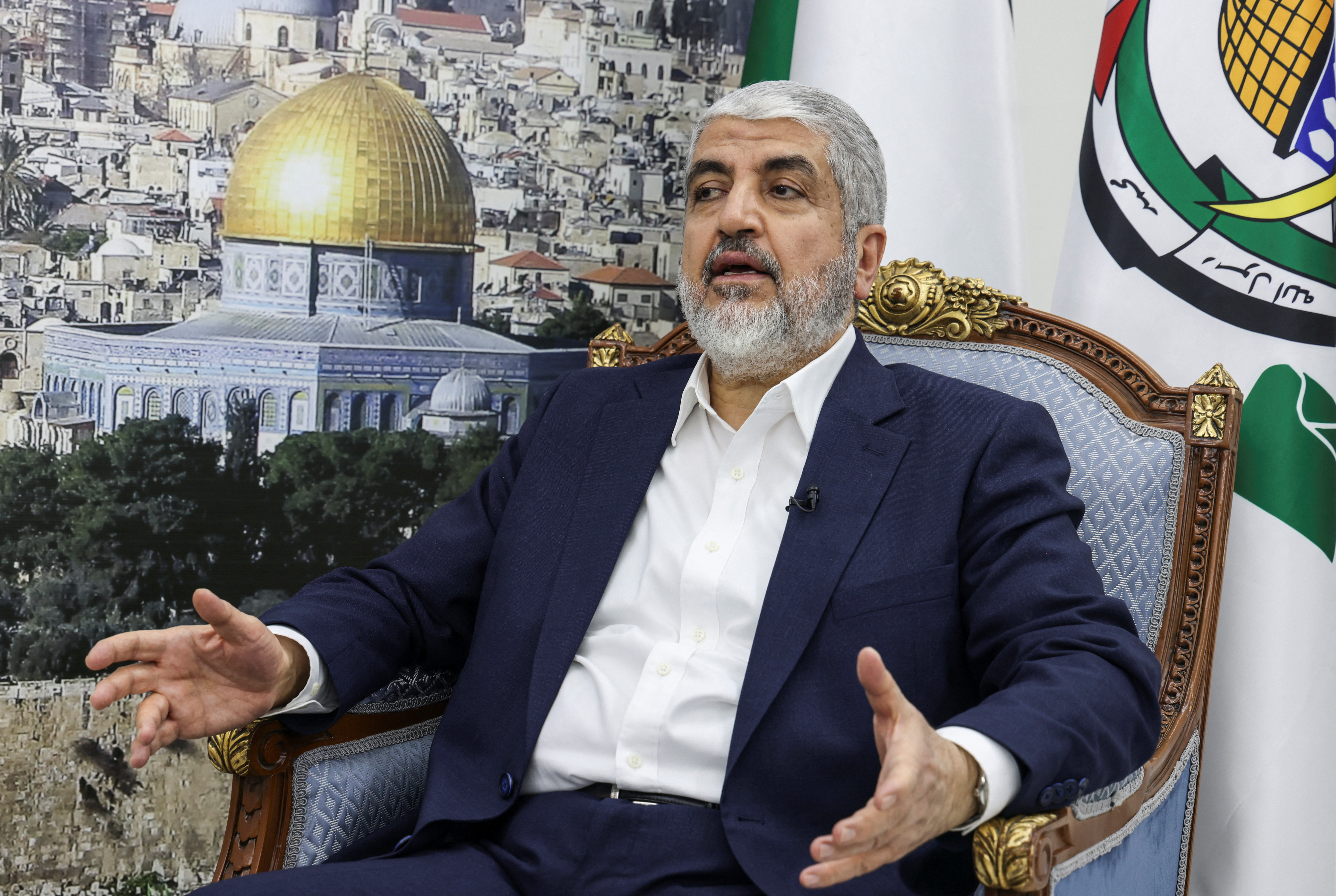 Years of 'unbearable' Palestinian suffering prompted Oct 7 attacks, former Hamas chief Meshaal says in Doha