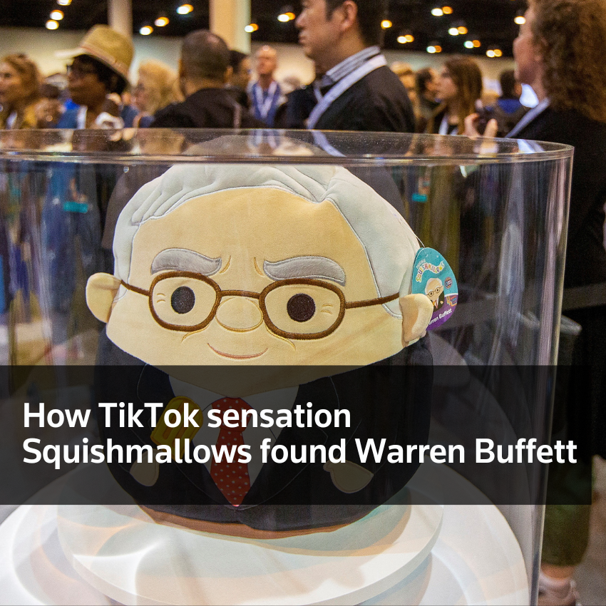 How TikTok sensation Squishmallows found Warren Buffett
