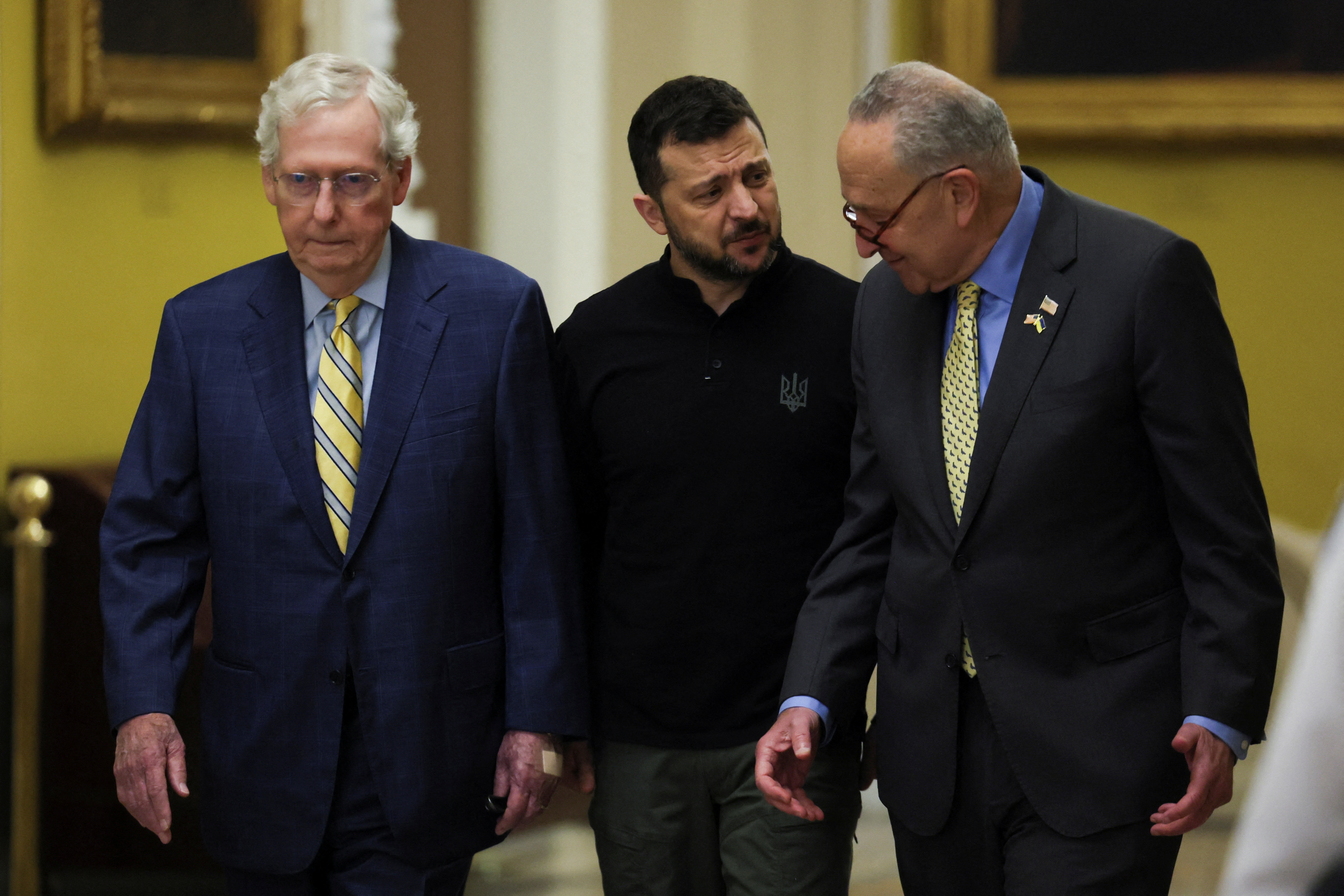 Ukraine's President Volodymyr Zelenskiy visits in Washington