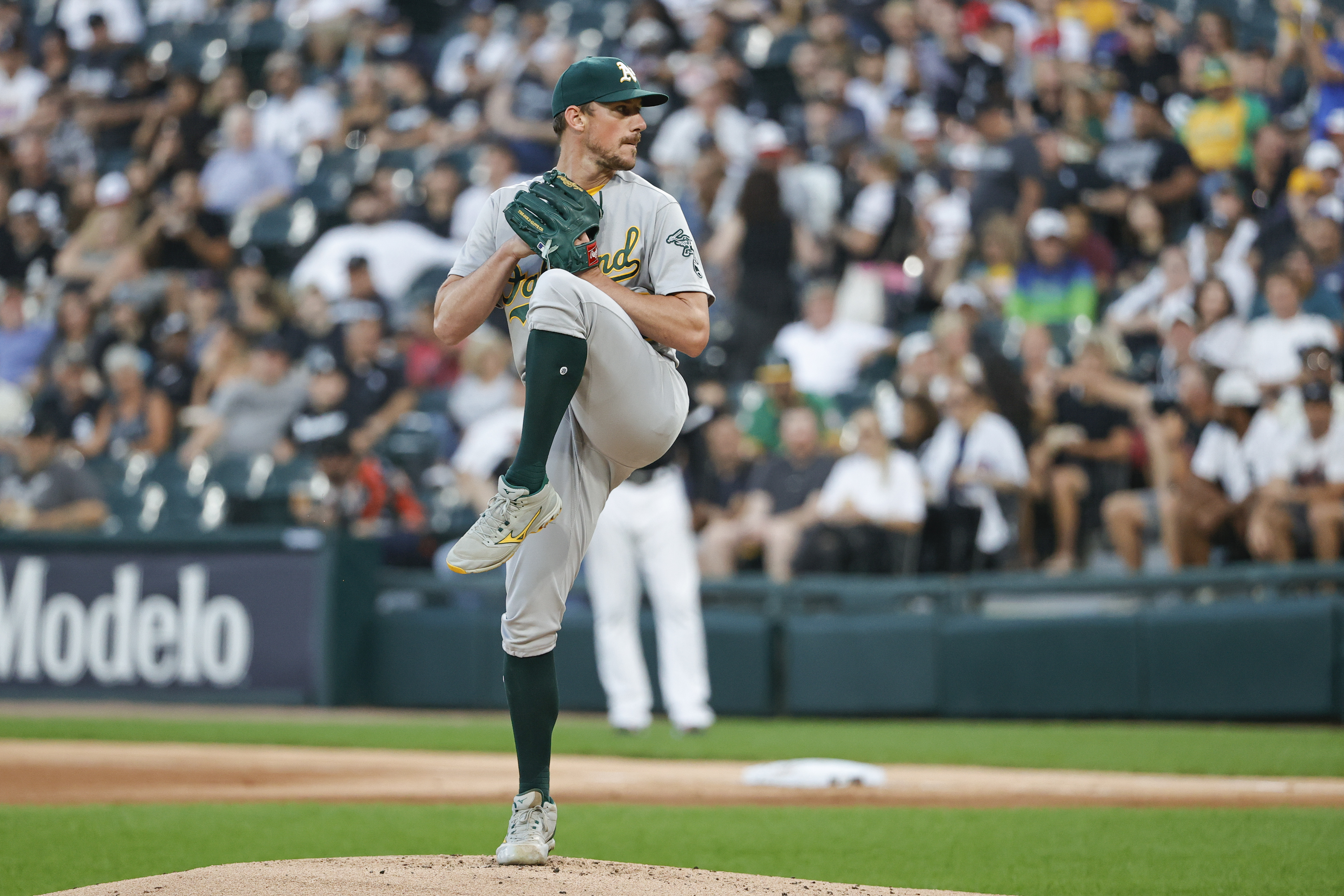 Oakland pitcher Bassitt 'conscious the entire time' after being hit on head