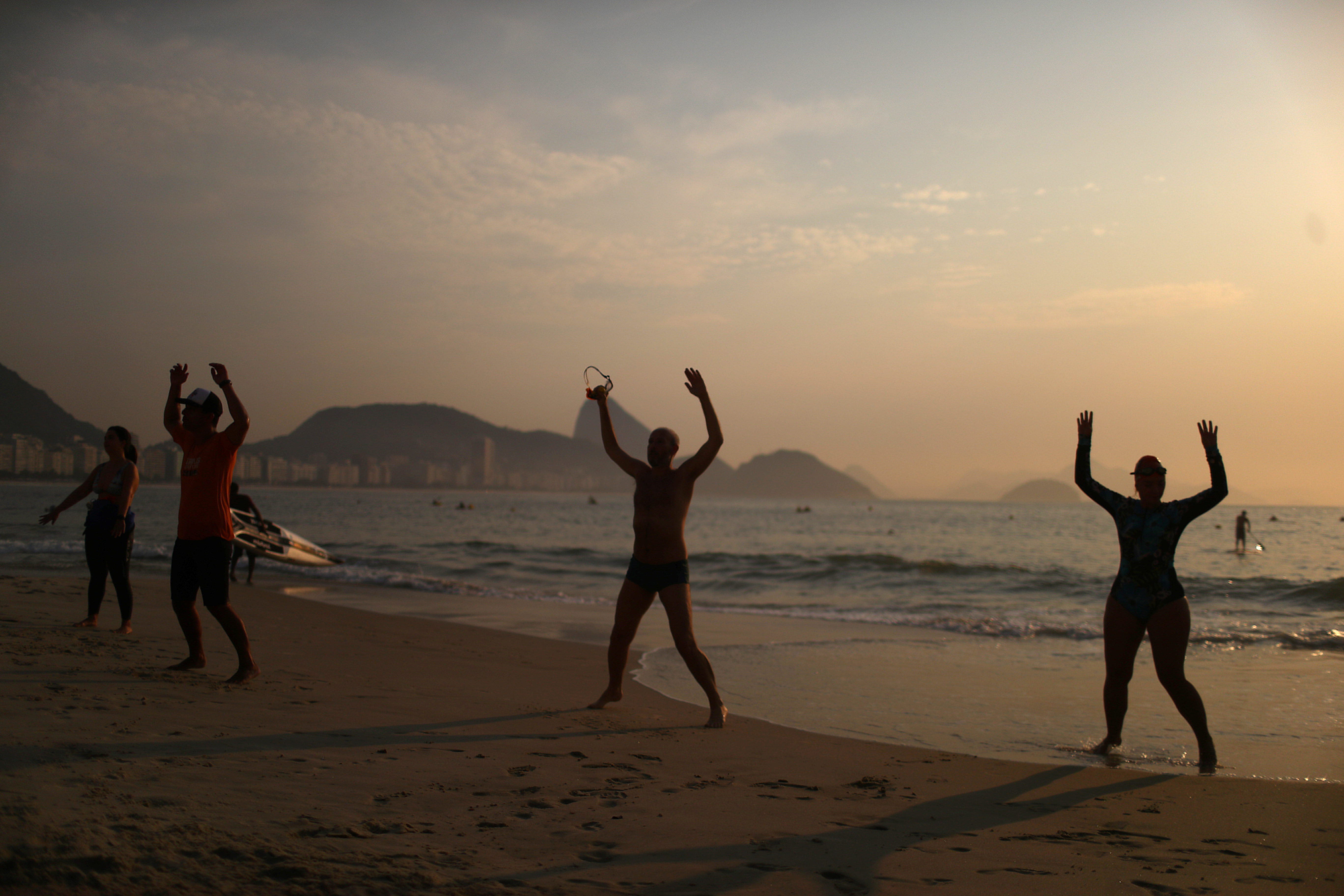 Brazilian Swimmers Beat Pandemic Blues In Rio Waters Reuters