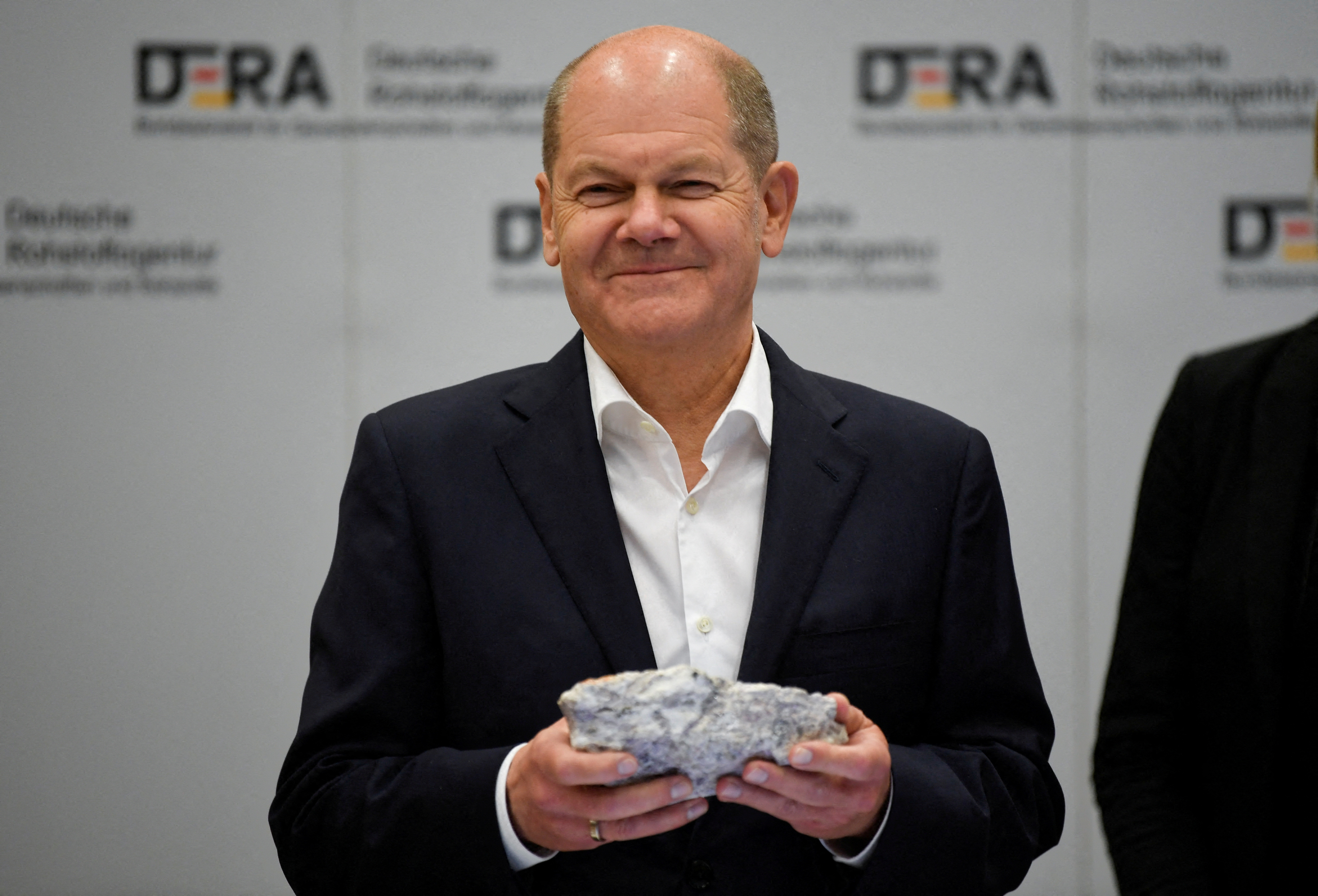 German Chancellor Olaf Scholz visits Federal Institute for Geosciences and Natural Resources in Hanover