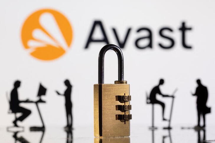 Illustration shows Avast logo