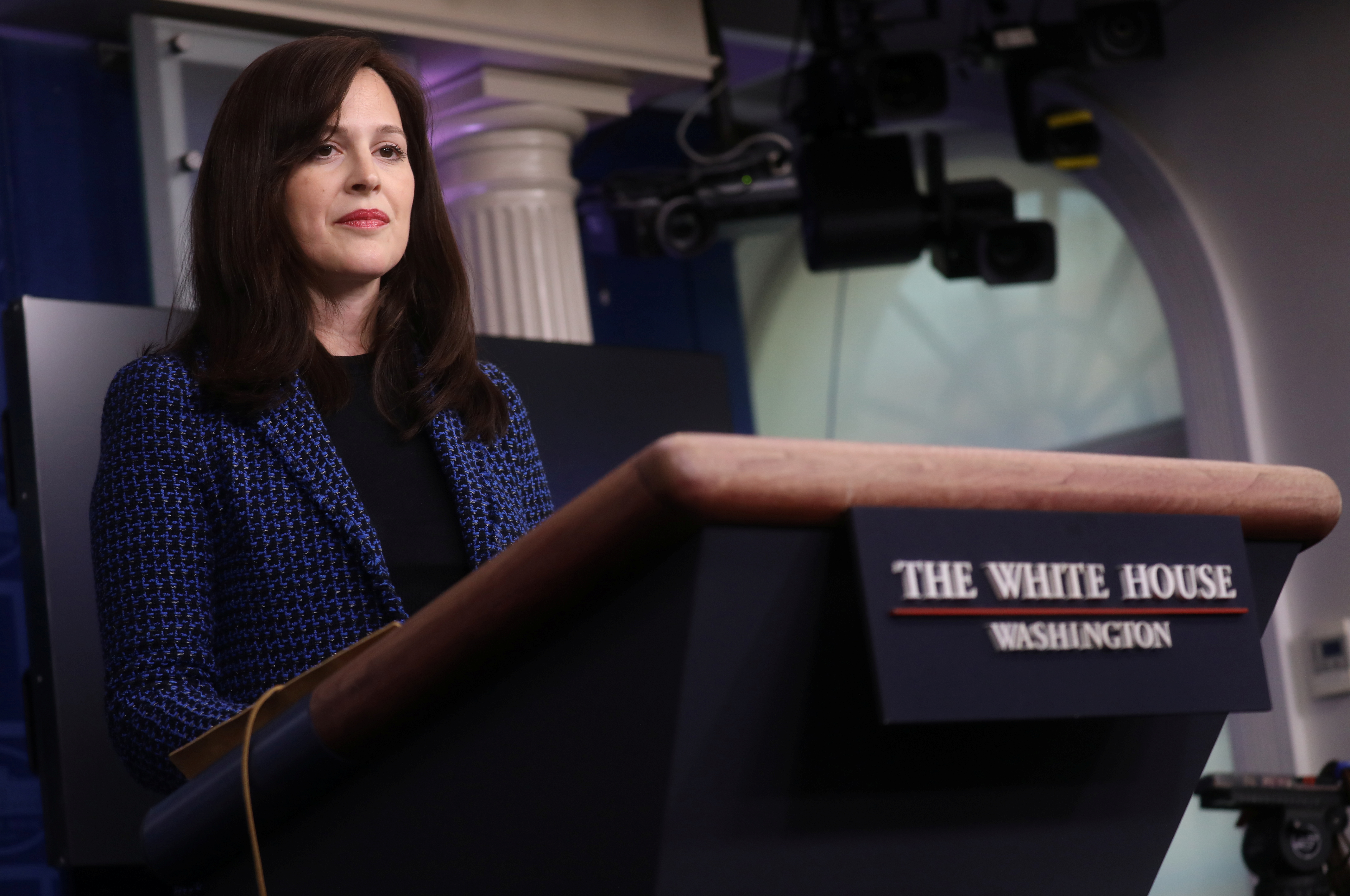 U.S. White House Press Secretary Psaki holds the daily briefing at the White House in Washington, D.C.