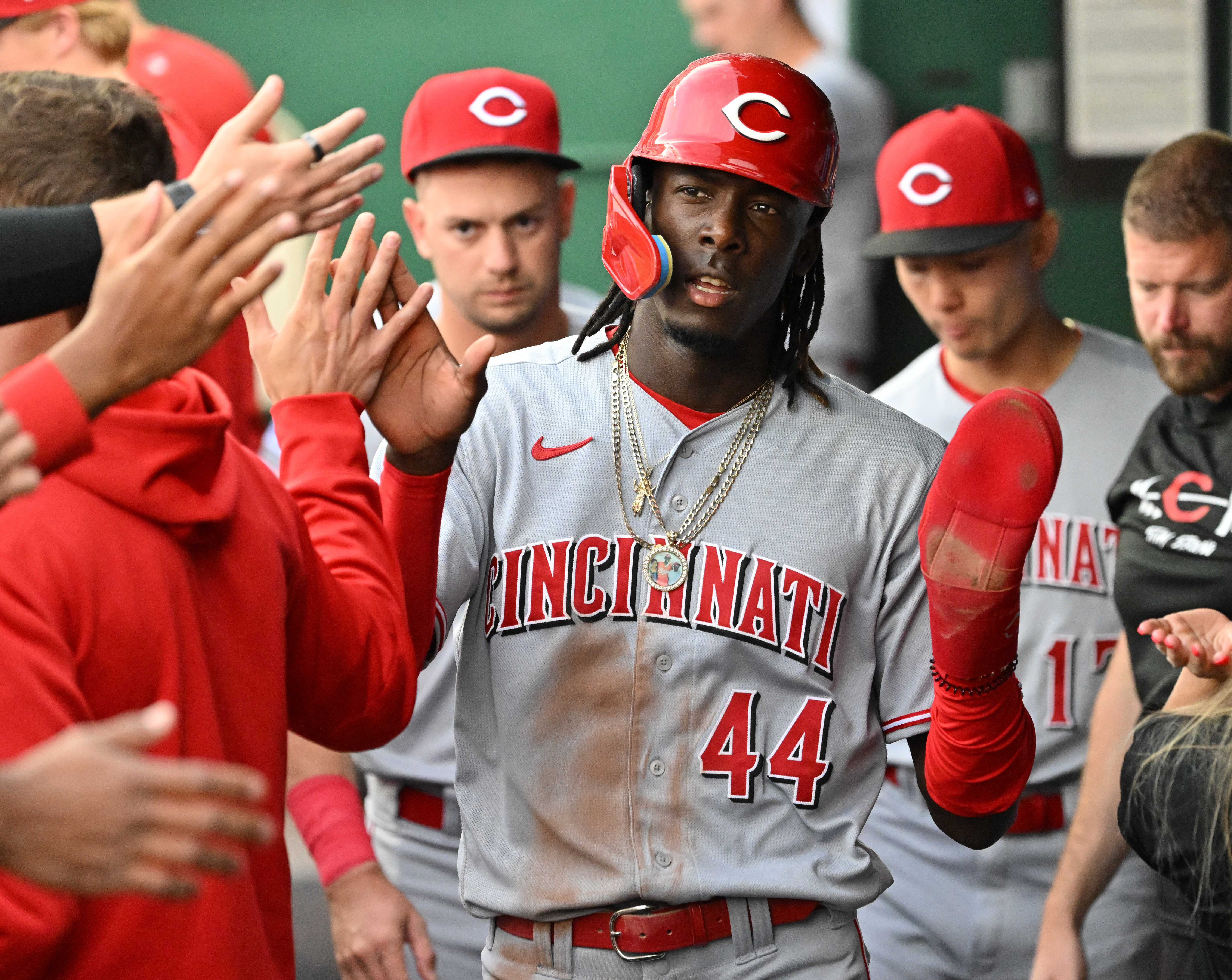Big second inning leads Reds over reeling Royals