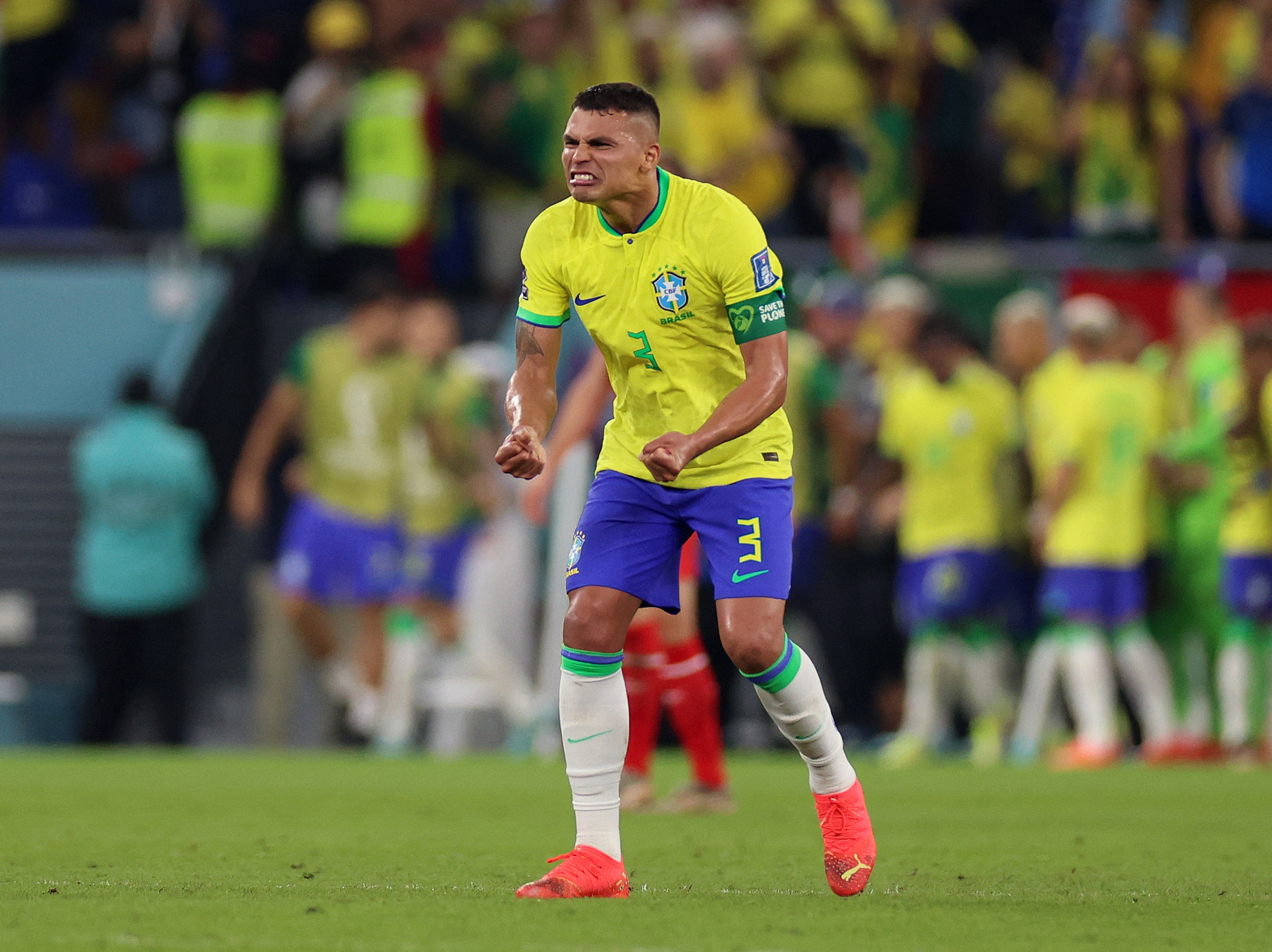 Casemiro Magic Sends Brazil Through As Vini Shines | Reuters