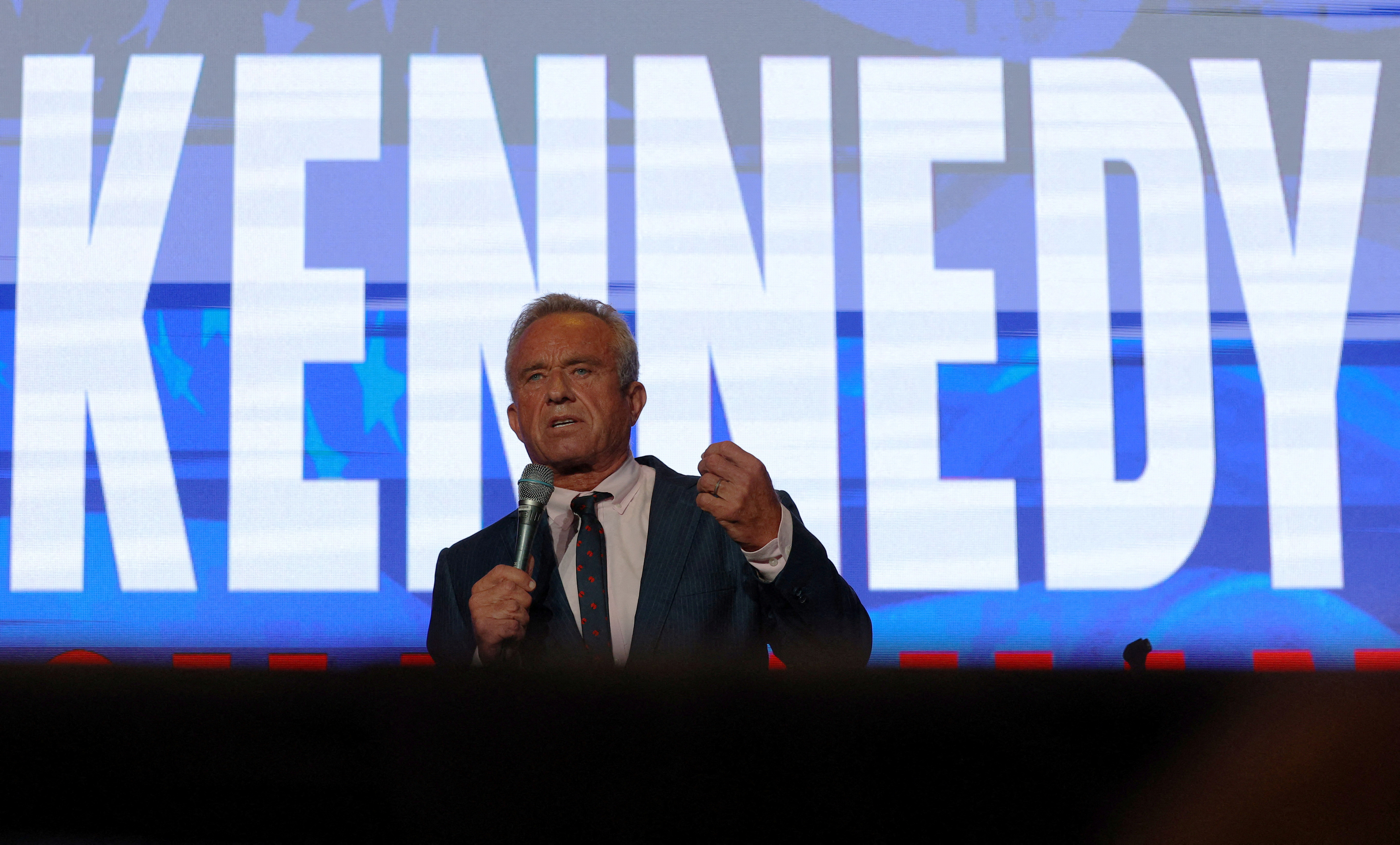 Robert F. Kennedy addresses the Libertarian Party’s national convention in Washington