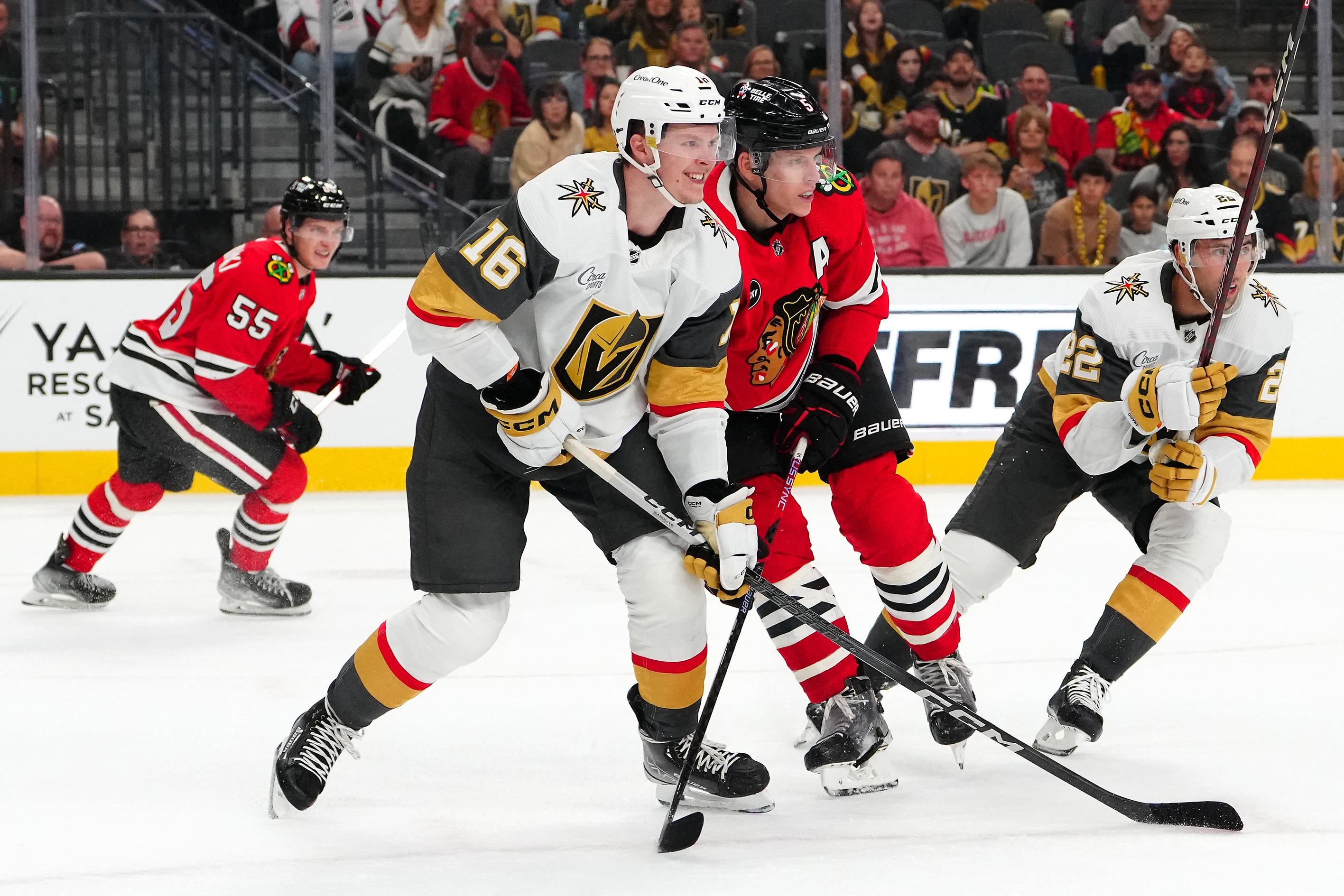 Golden Knights beat Chicago Blackhawks, set NHL record with start