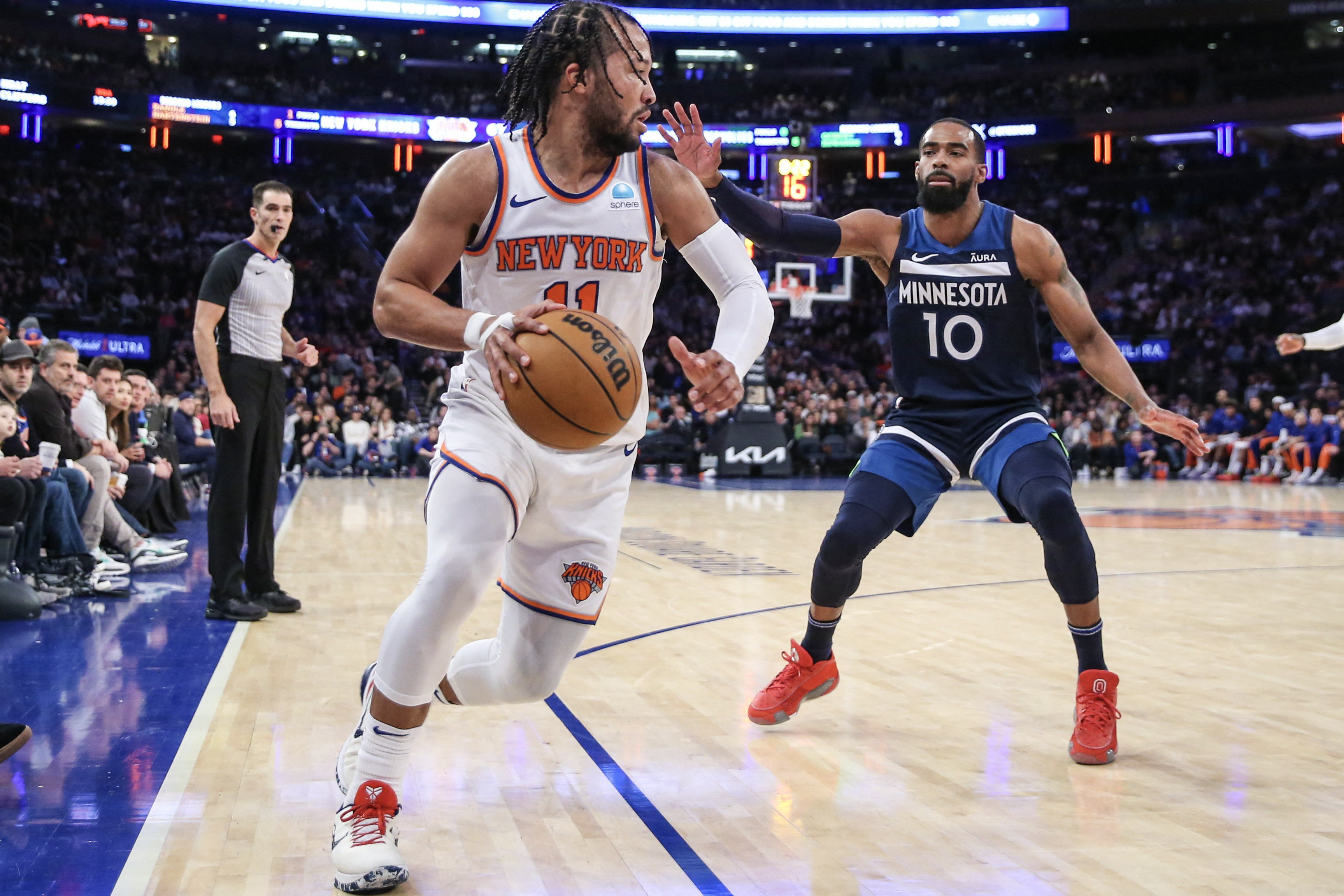 Julius Randle hangs 39 on Timberwolves as Knicks snap 3-game skid