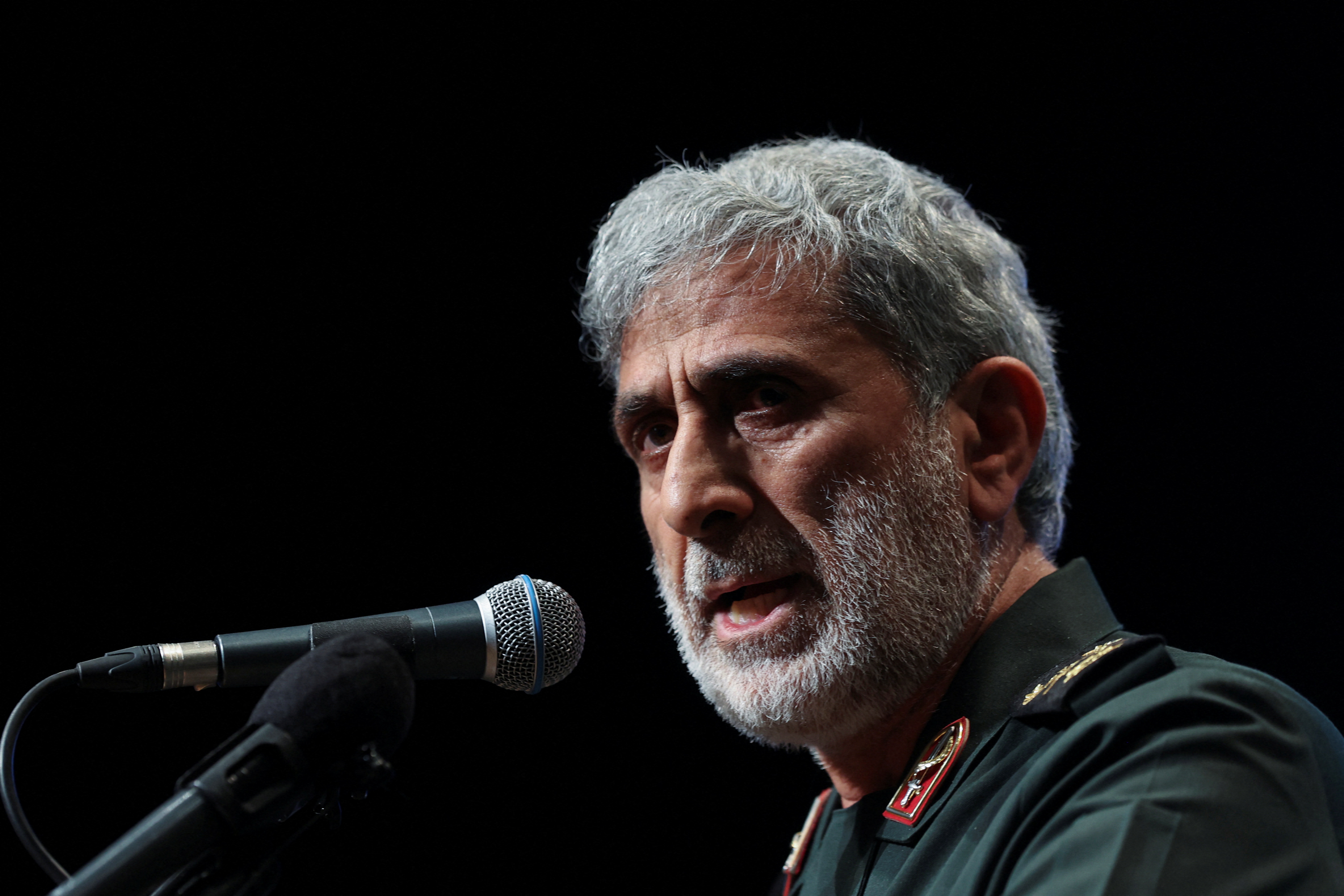 Ceremony marking the anniversary of the death of senior Iranian military commander Mohammad Hejazi, in Tehran