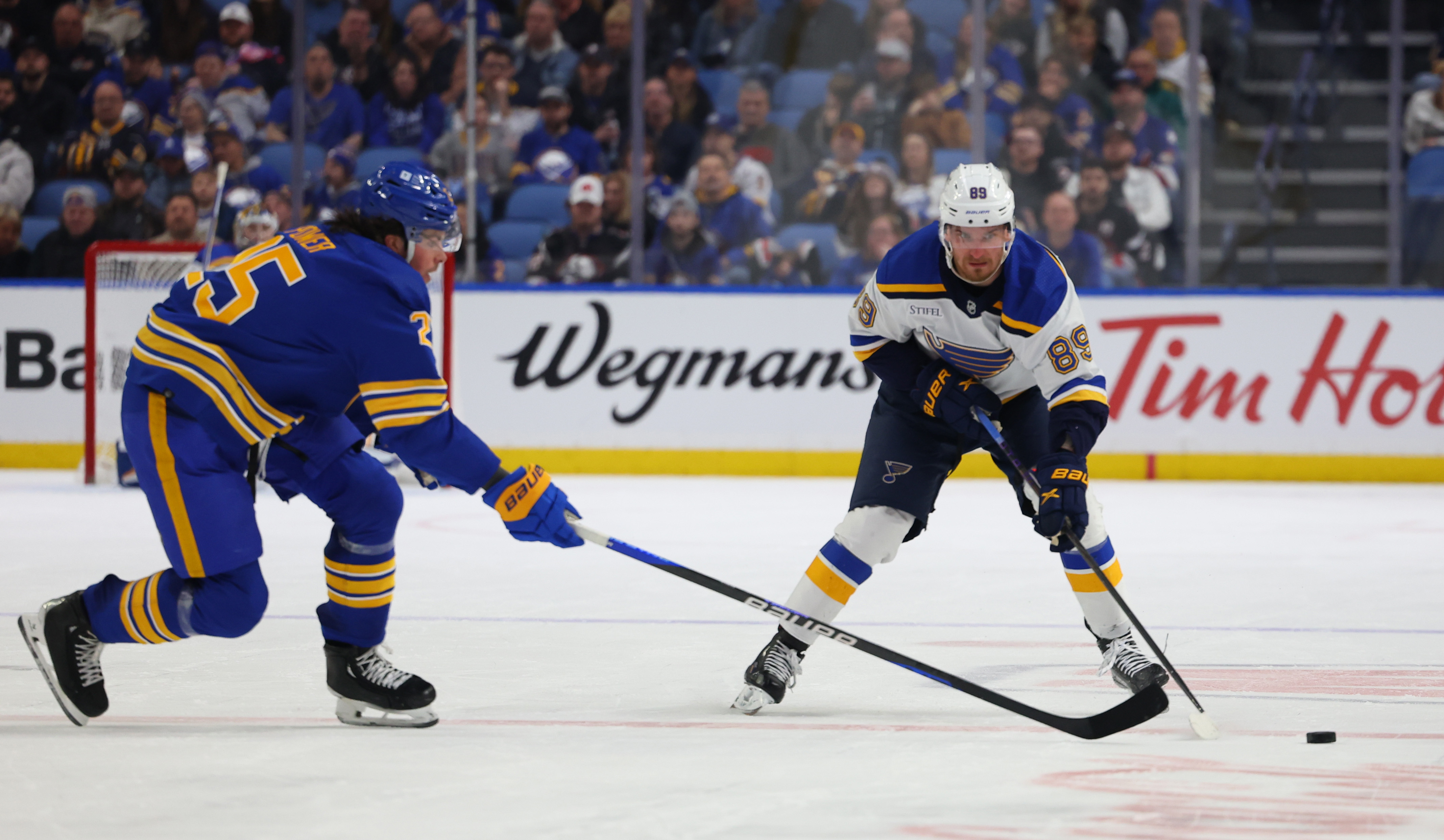 Jake Neighbours scores twice, Blues defeat Sabres Reuters