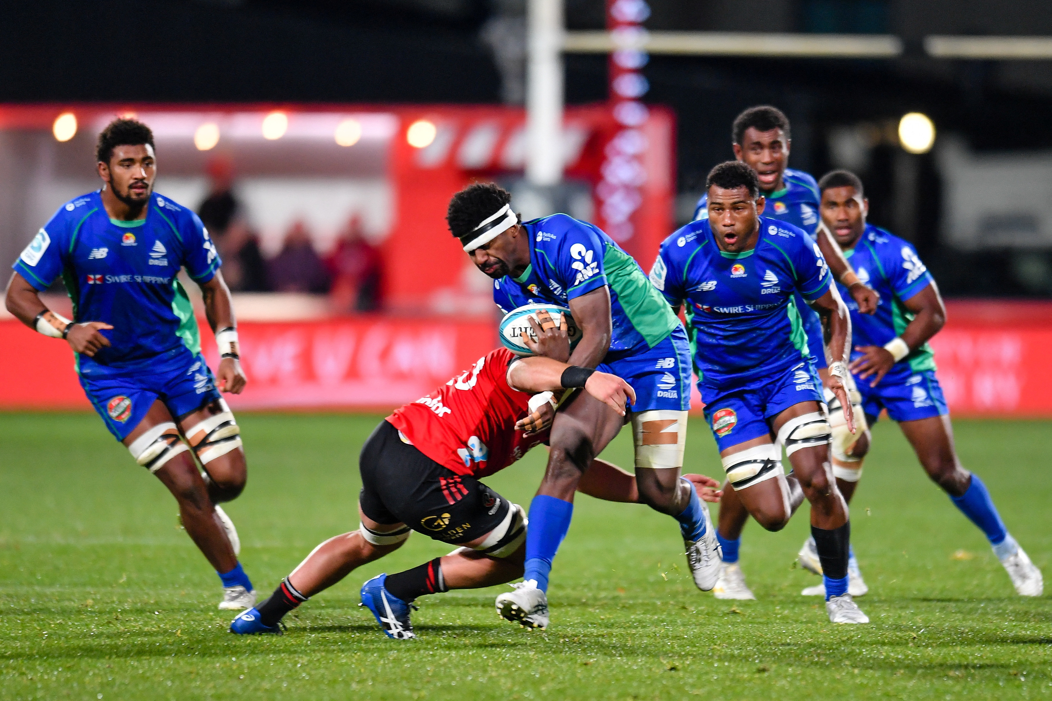 Fijian Drua to test injury-hit Crusaders with physical game Byrne Reuters