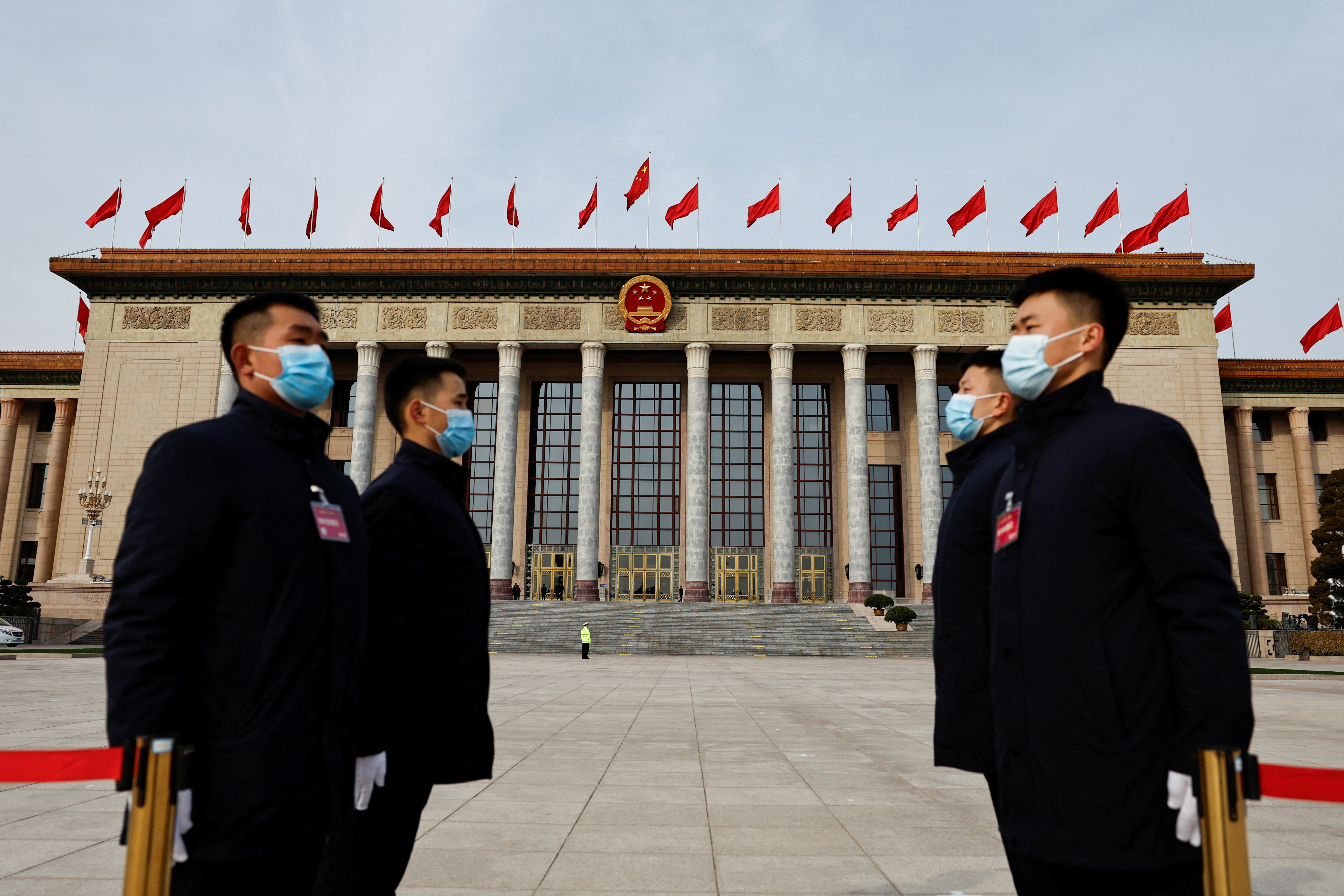 Opening session of the Chinese People's Political Consultative Conference (CPPCC) at the Great Hall of the People in Beijing