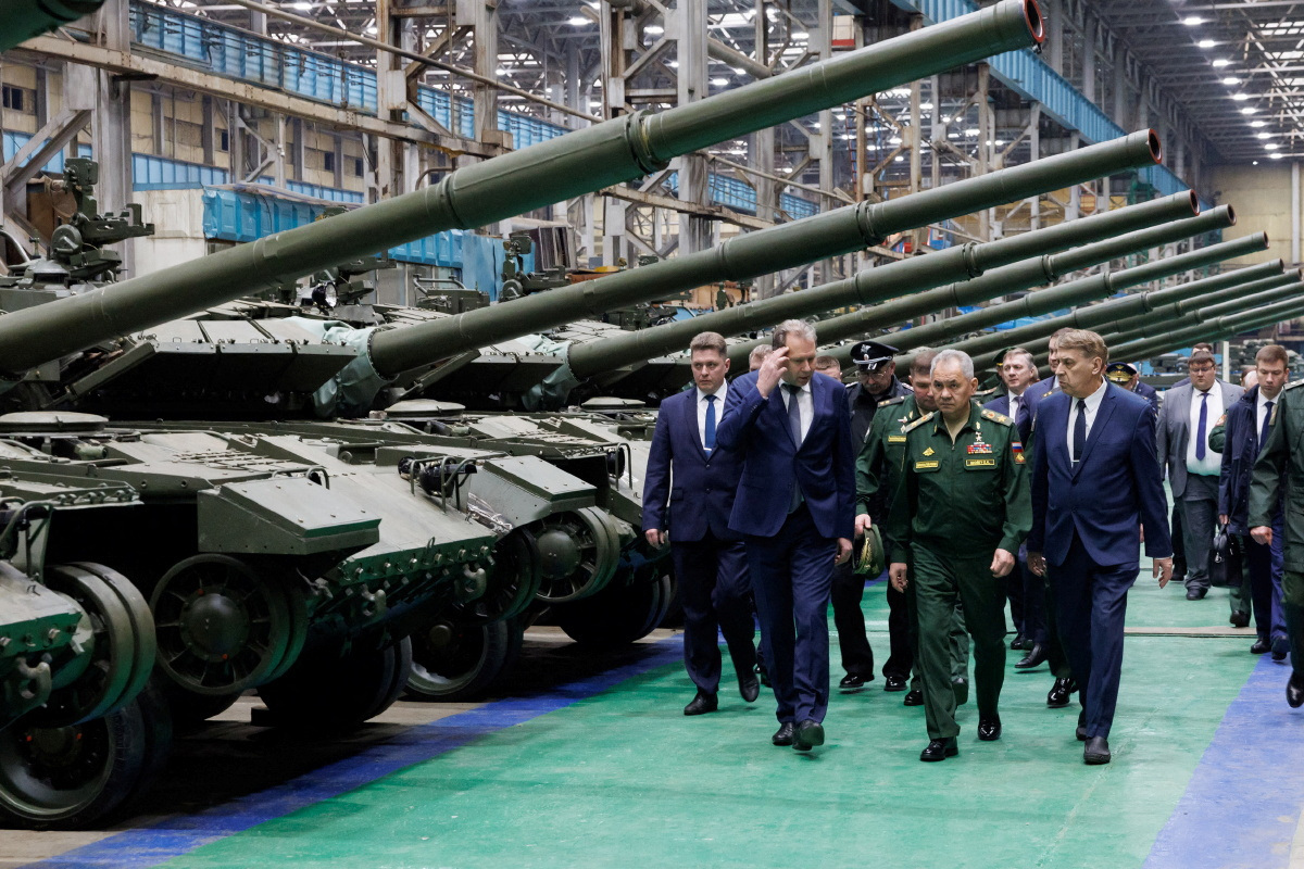 Russia's Shoigu Says Tank Production Is Booming | Reuters