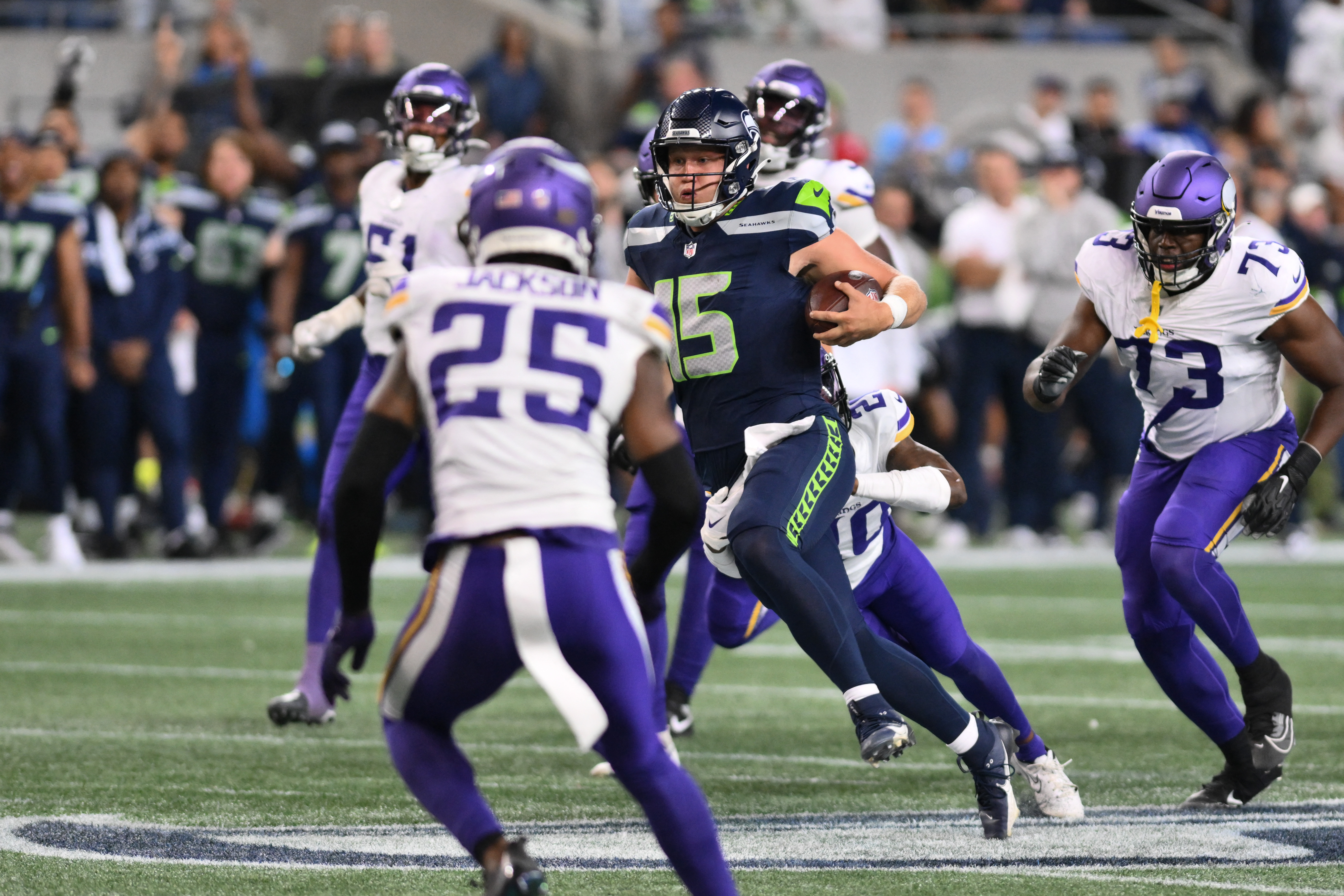 Seattle Seahawks Drew Lock Reflects on Preseason Outing vs. Minnesota  Vikings 'Had a Blast! - Sports Illustrated Seattle Seahawks News, Analysis  and More